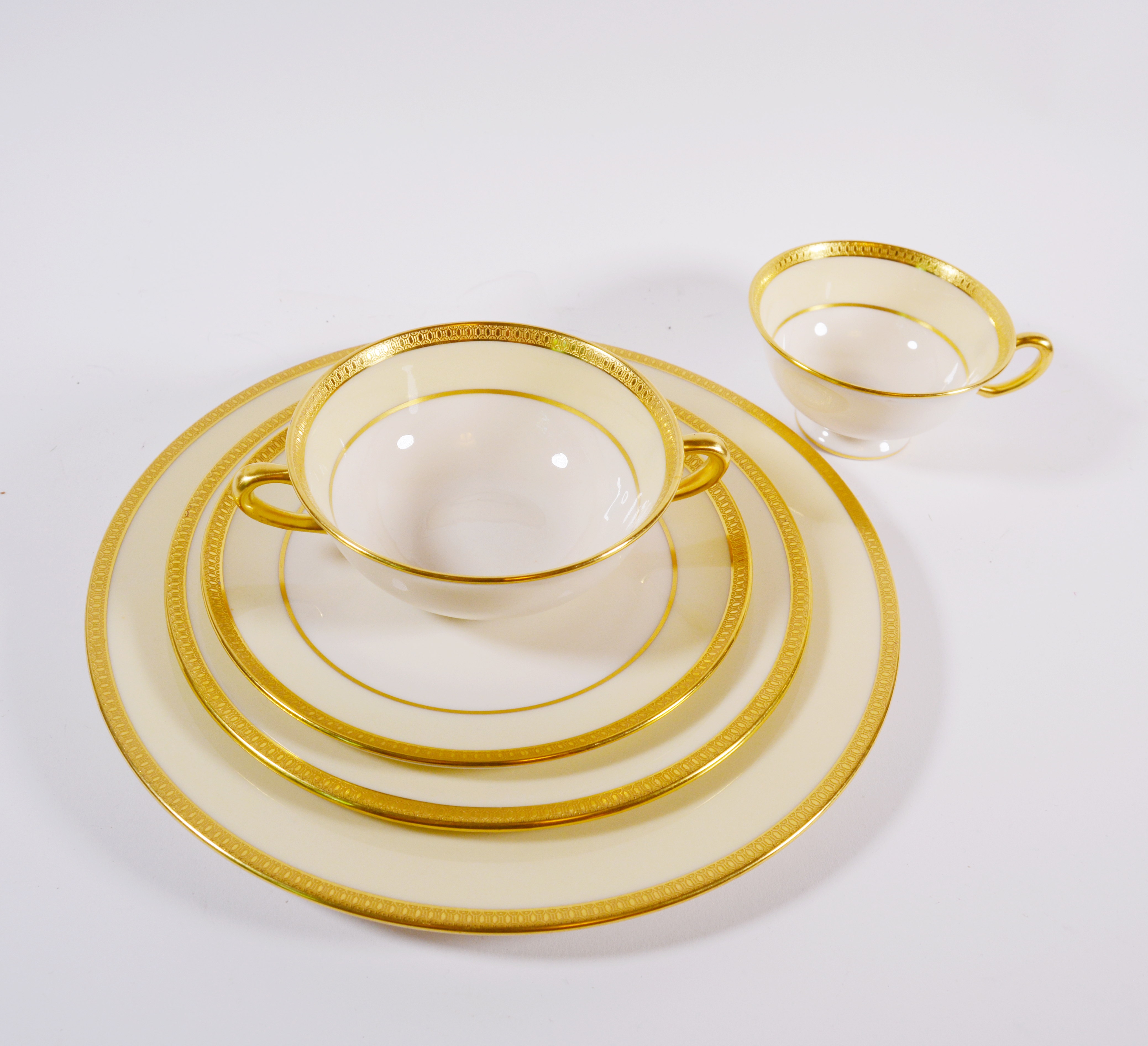 Lenox "Springfield" and "Renaissance" China Dinnerware Collection