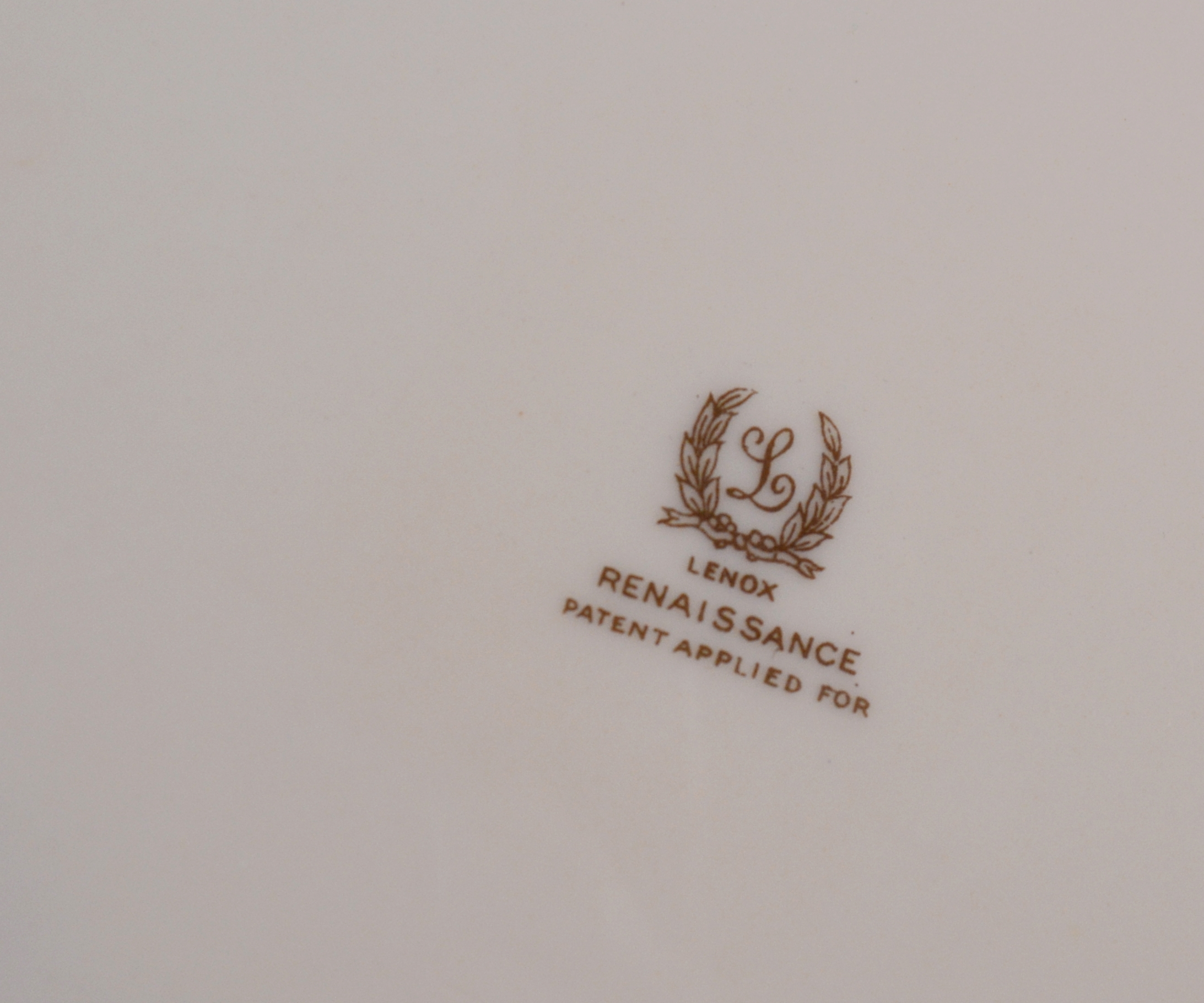 Lenox "Springfield" and "Renaissance" China Dinnerware Collection