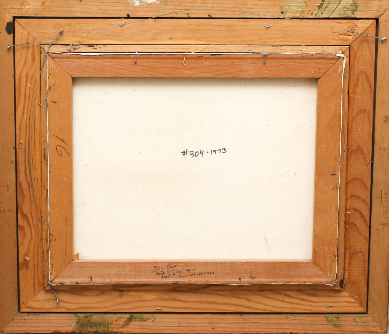 Original Still Life of Brown Jug with Apples by Evelyn Pierson