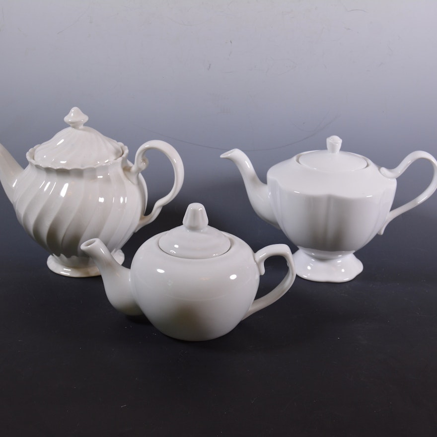 Cordon Bleu Teapot and Other Ceramic Teapots