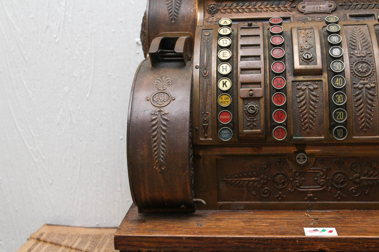 Vintage National Cash Register Model 442
