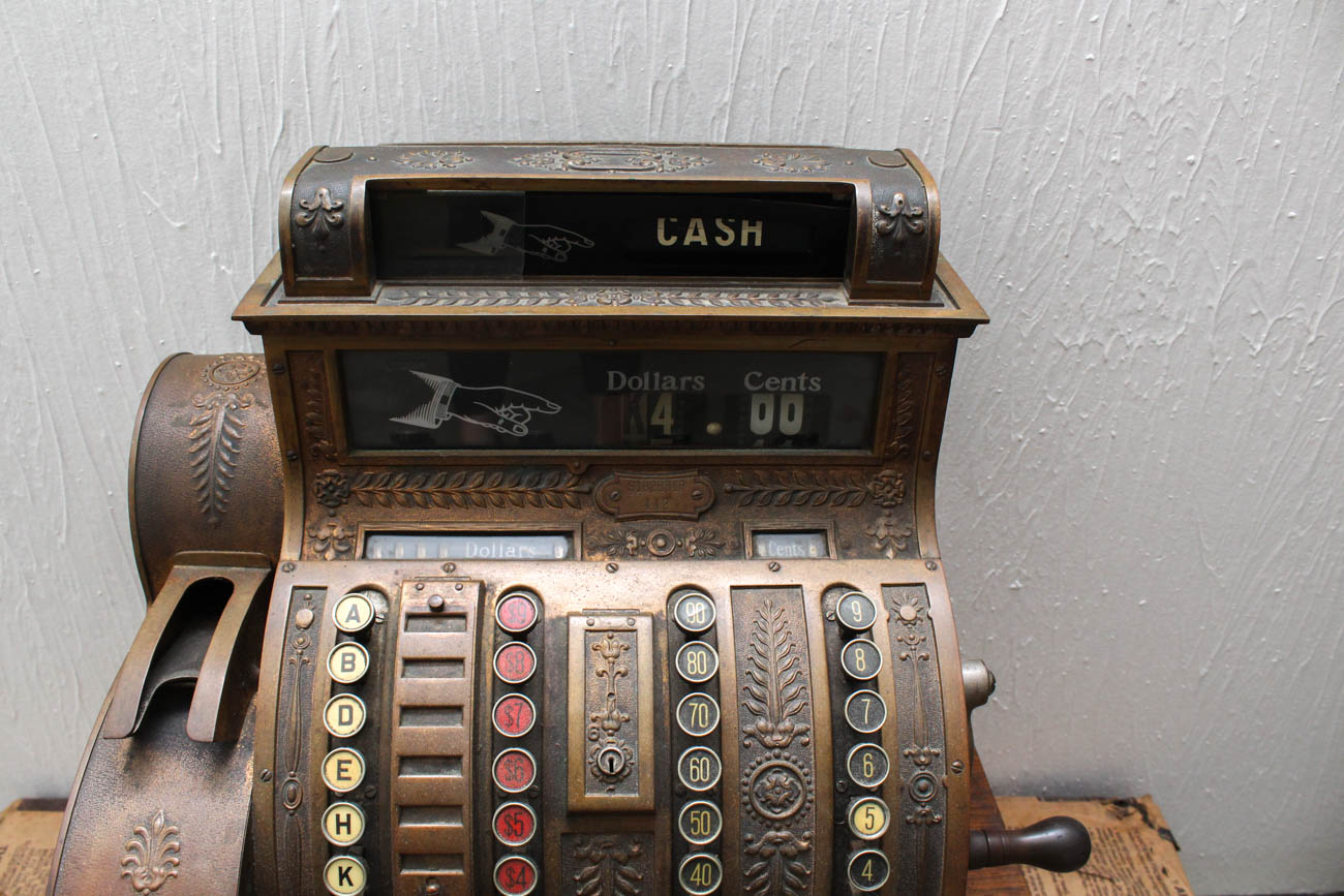 Vintage National Cash Register Model 442