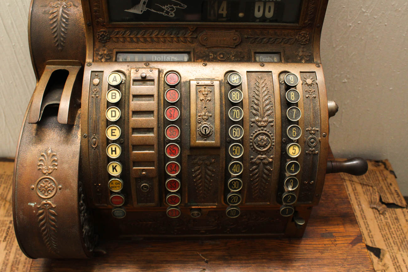 Vintage National Cash Register Model 442