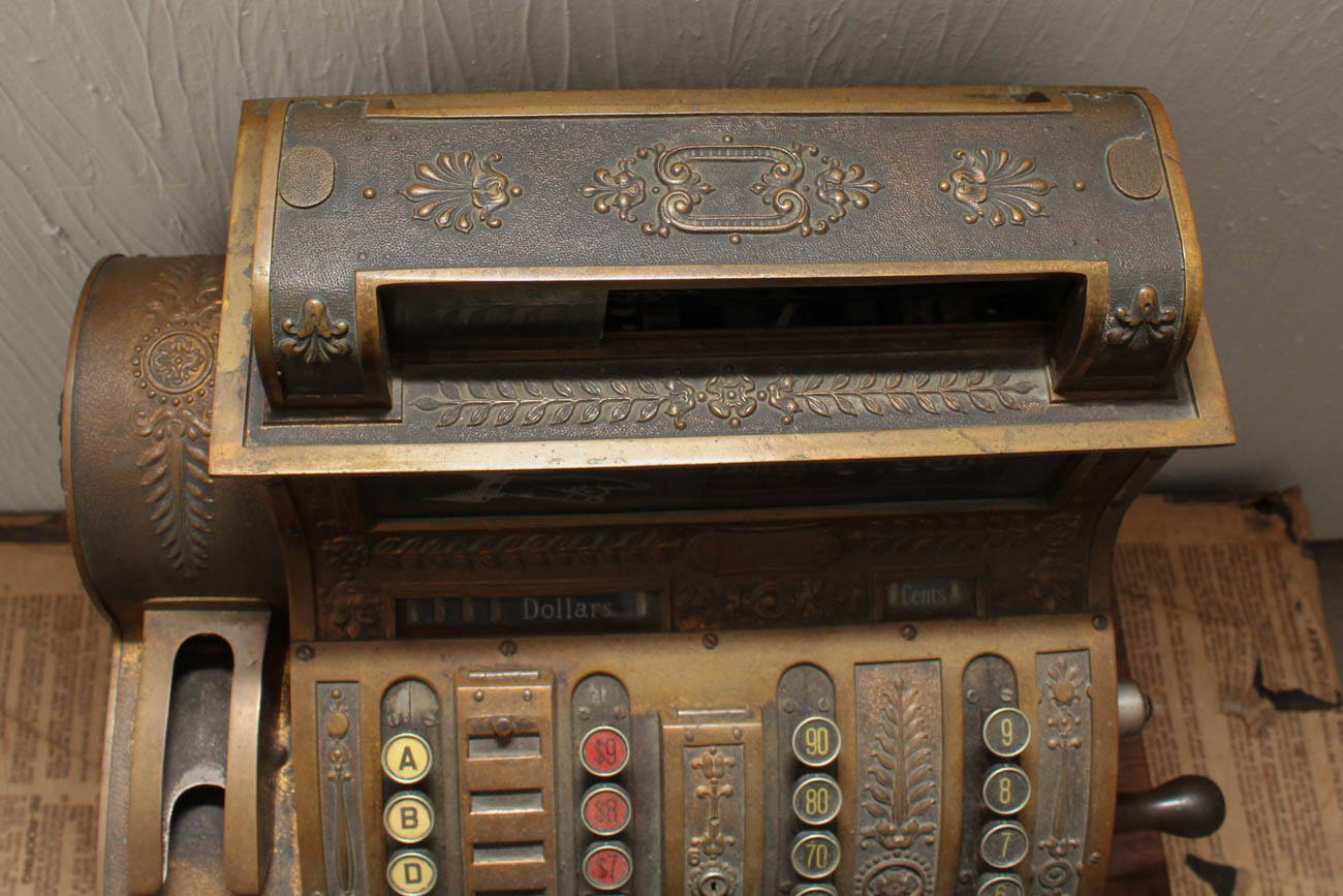 Vintage National Cash Register Model 442