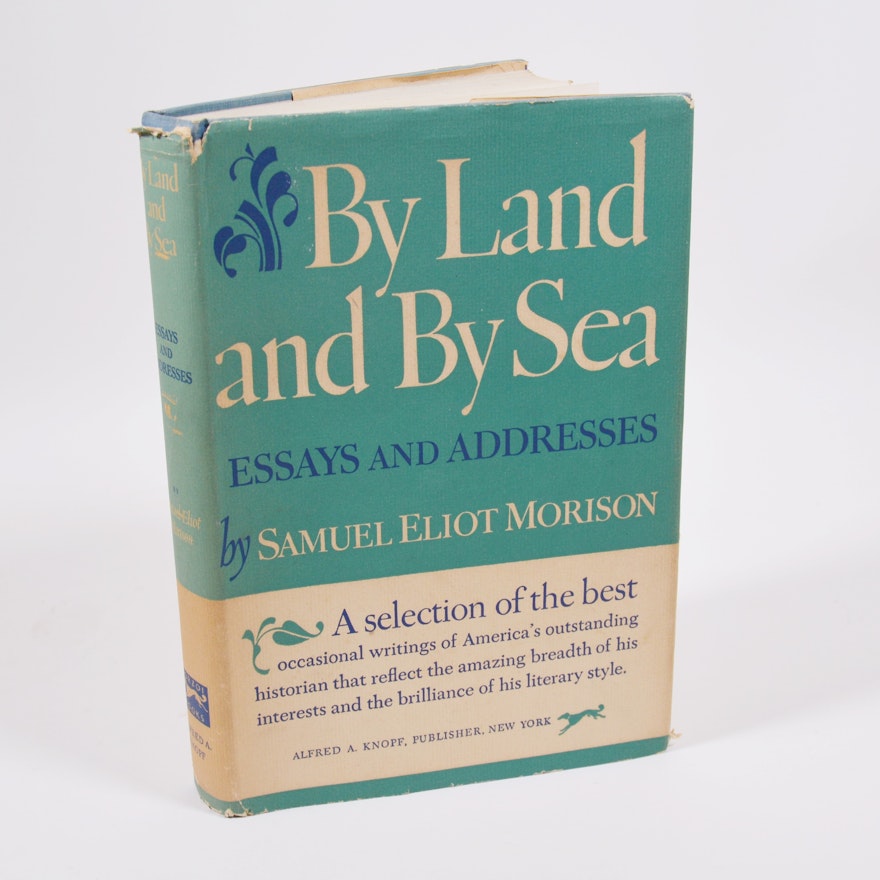 1953 "By Land and By Sea" by Samuel Eliot Morison