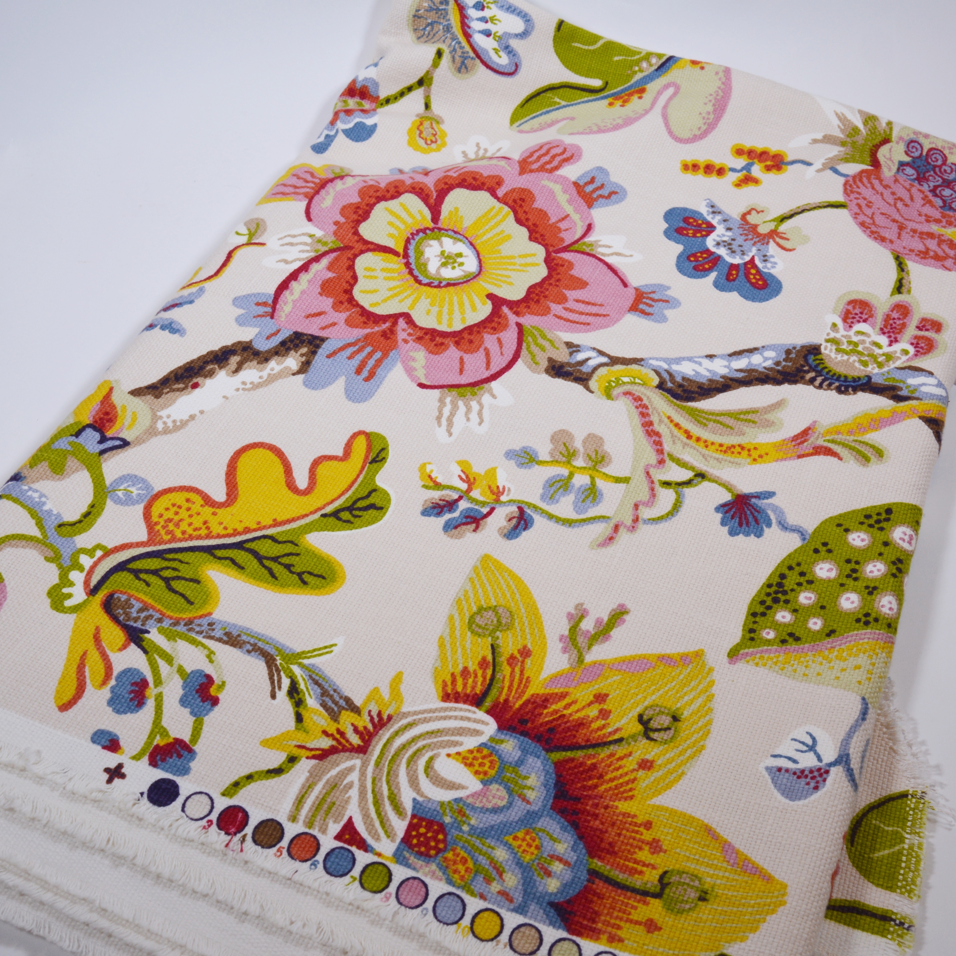 Braemore Design Screen Print Fabric Remnant