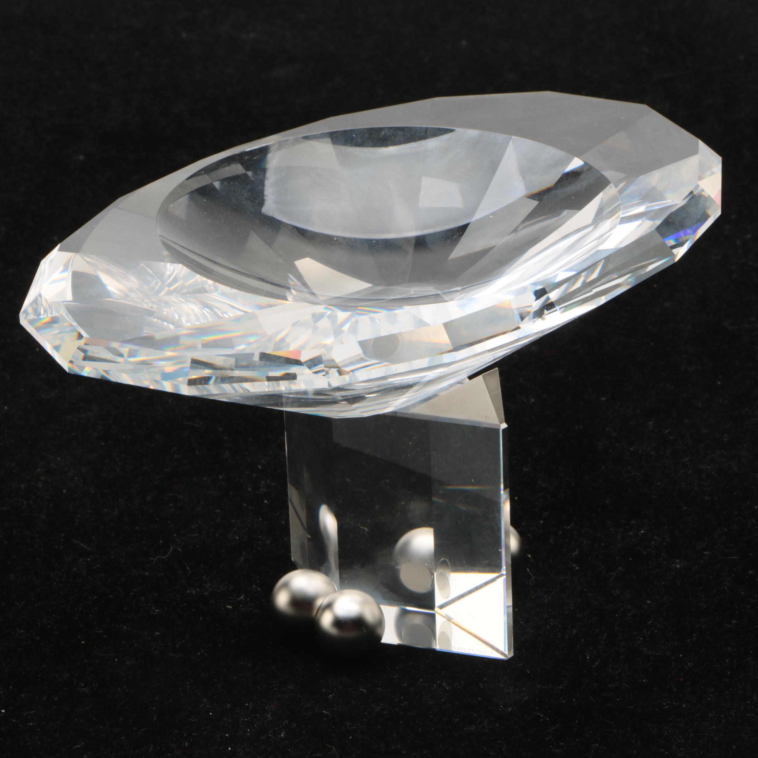 Swarovski Crystal "Euclid" Caviar Bowl