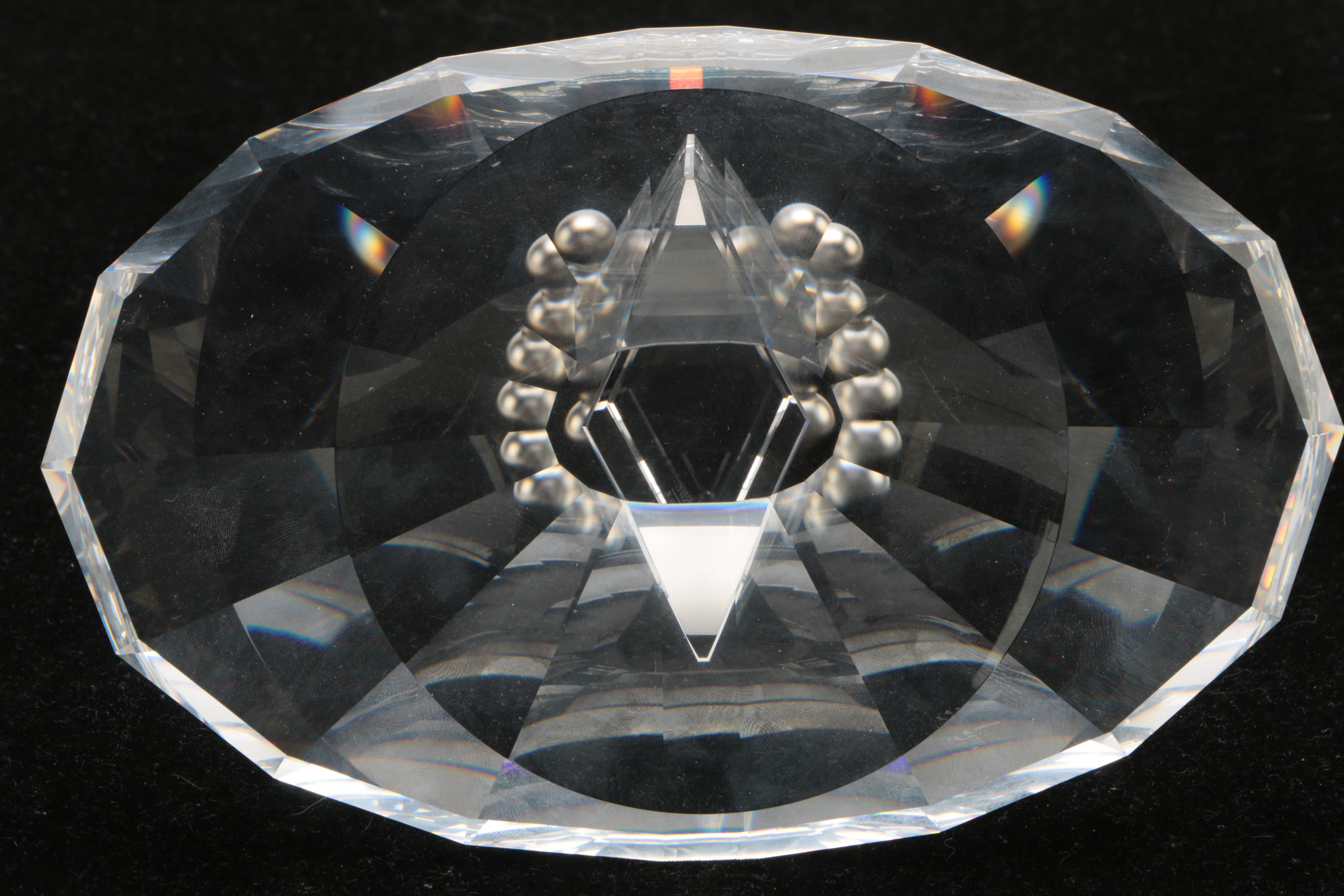 Swarovski Crystal "Euclid" Caviar Bowl