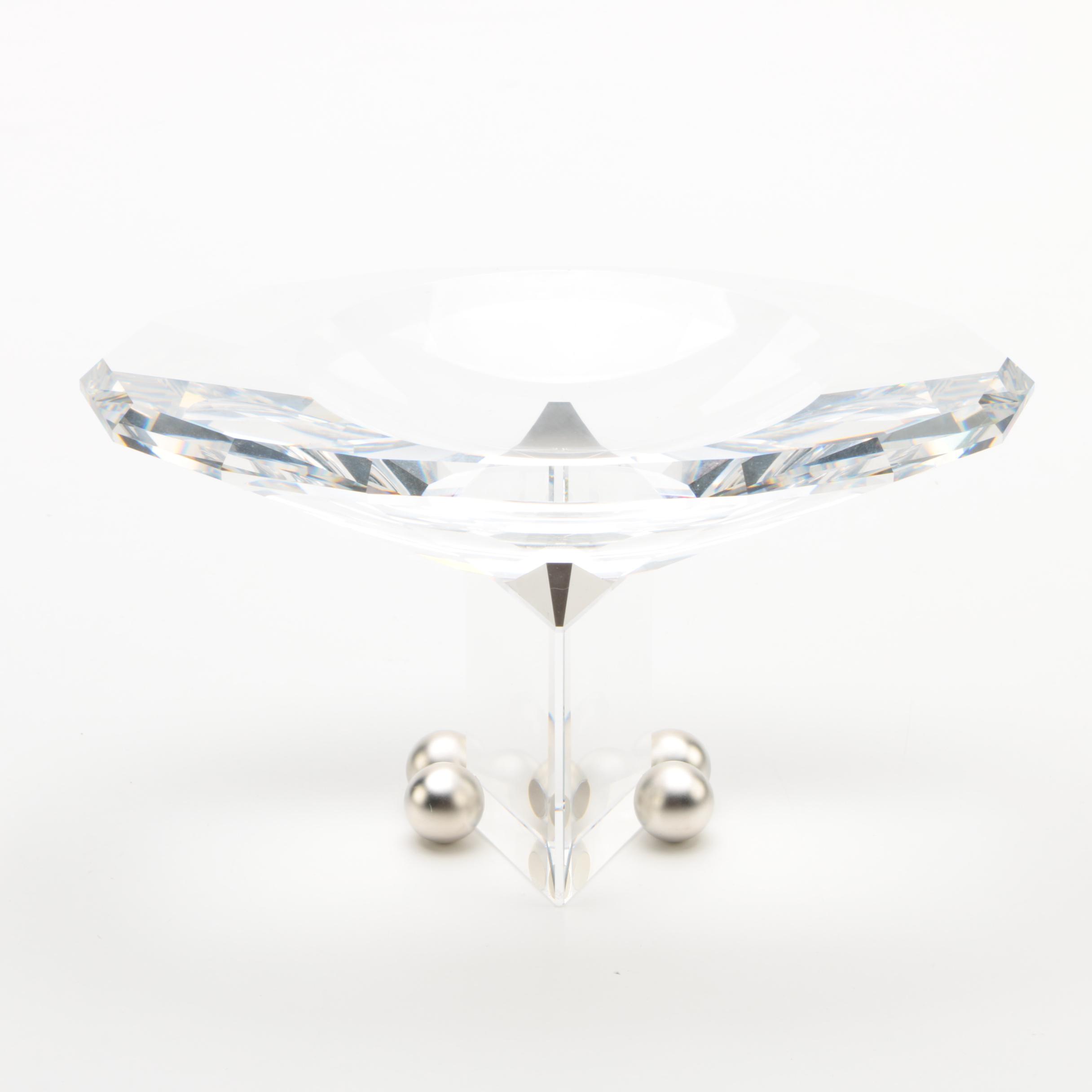 Swarovski Crystal "Euclid" Caviar Bowl