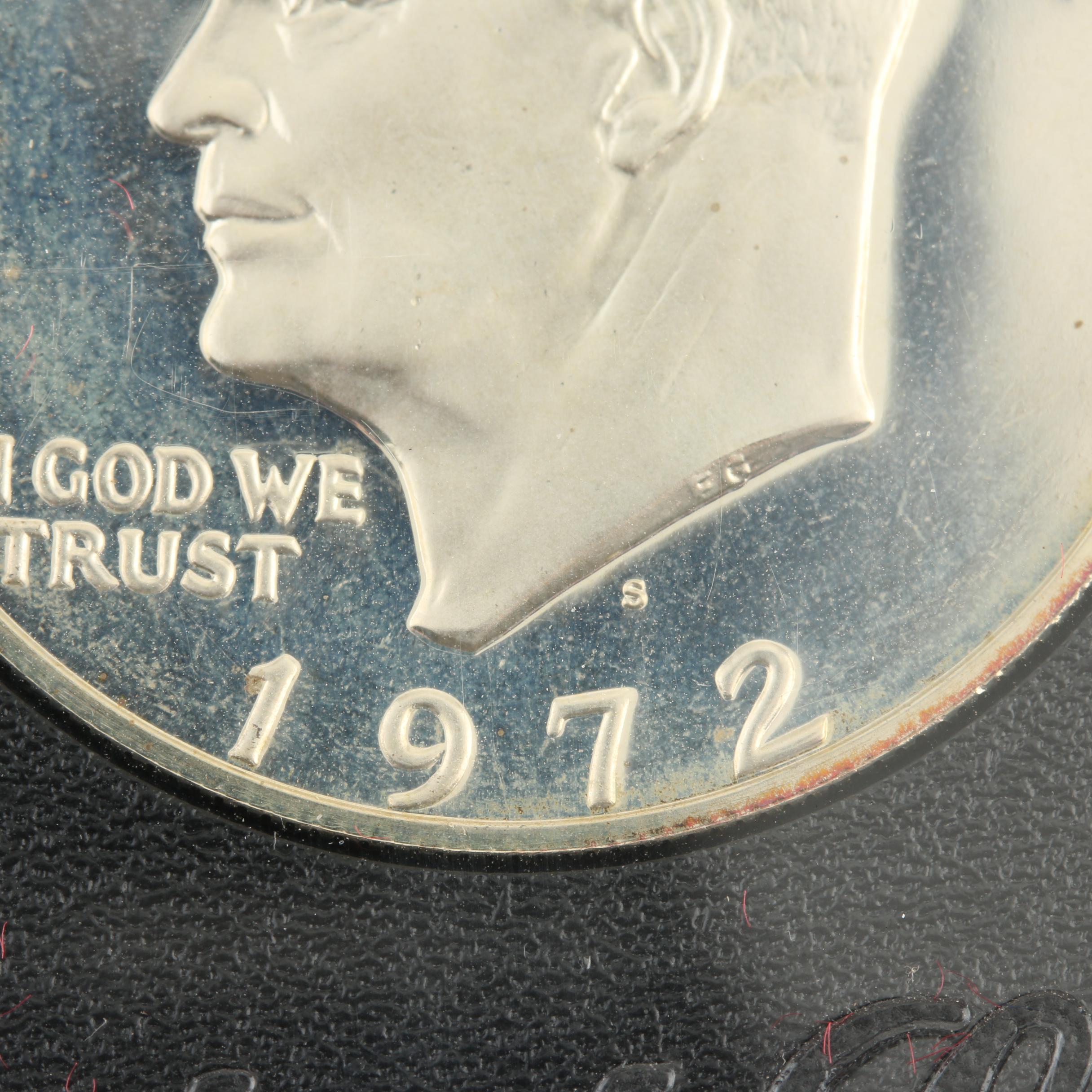 1972-S Eisenhower Proof Silver Dollar