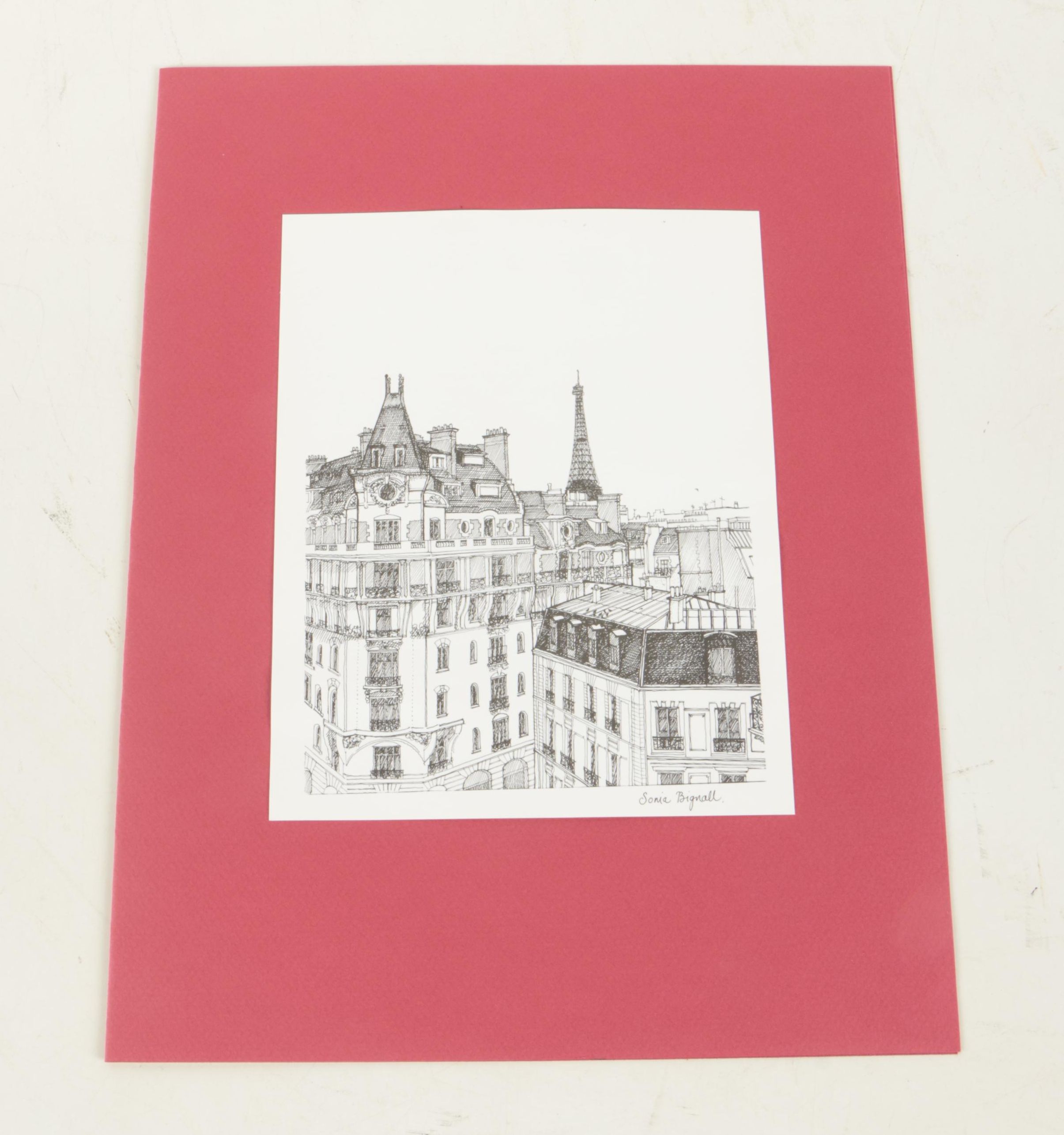 Sonia Bignall Offset Lithographs of French Landscapes