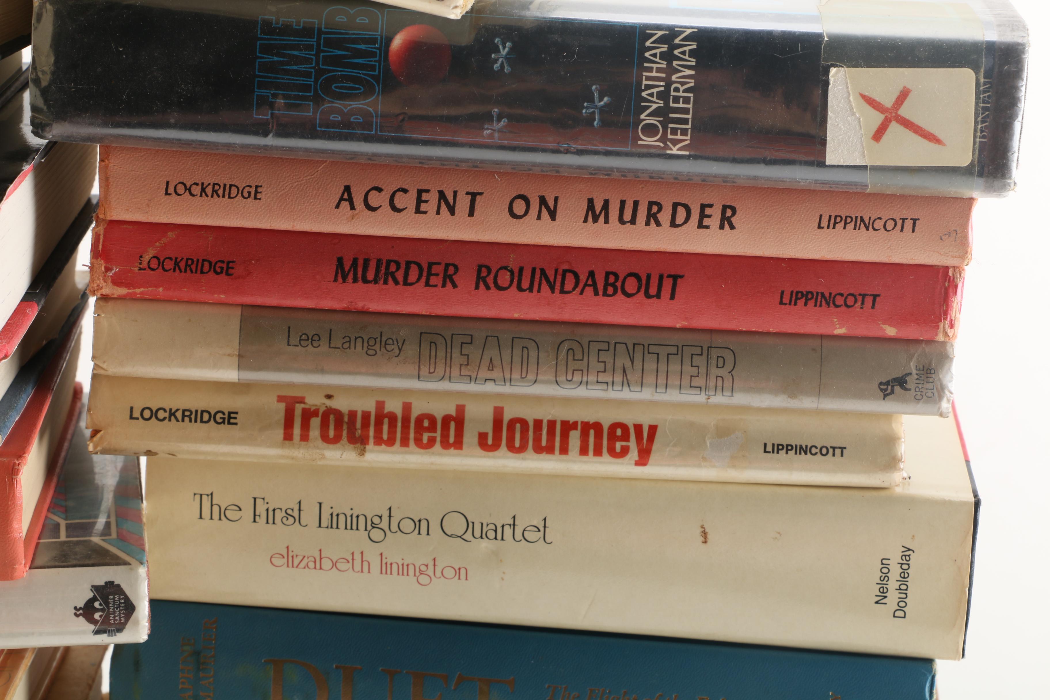 Mystery and Classic Fiction Books Including First Editions