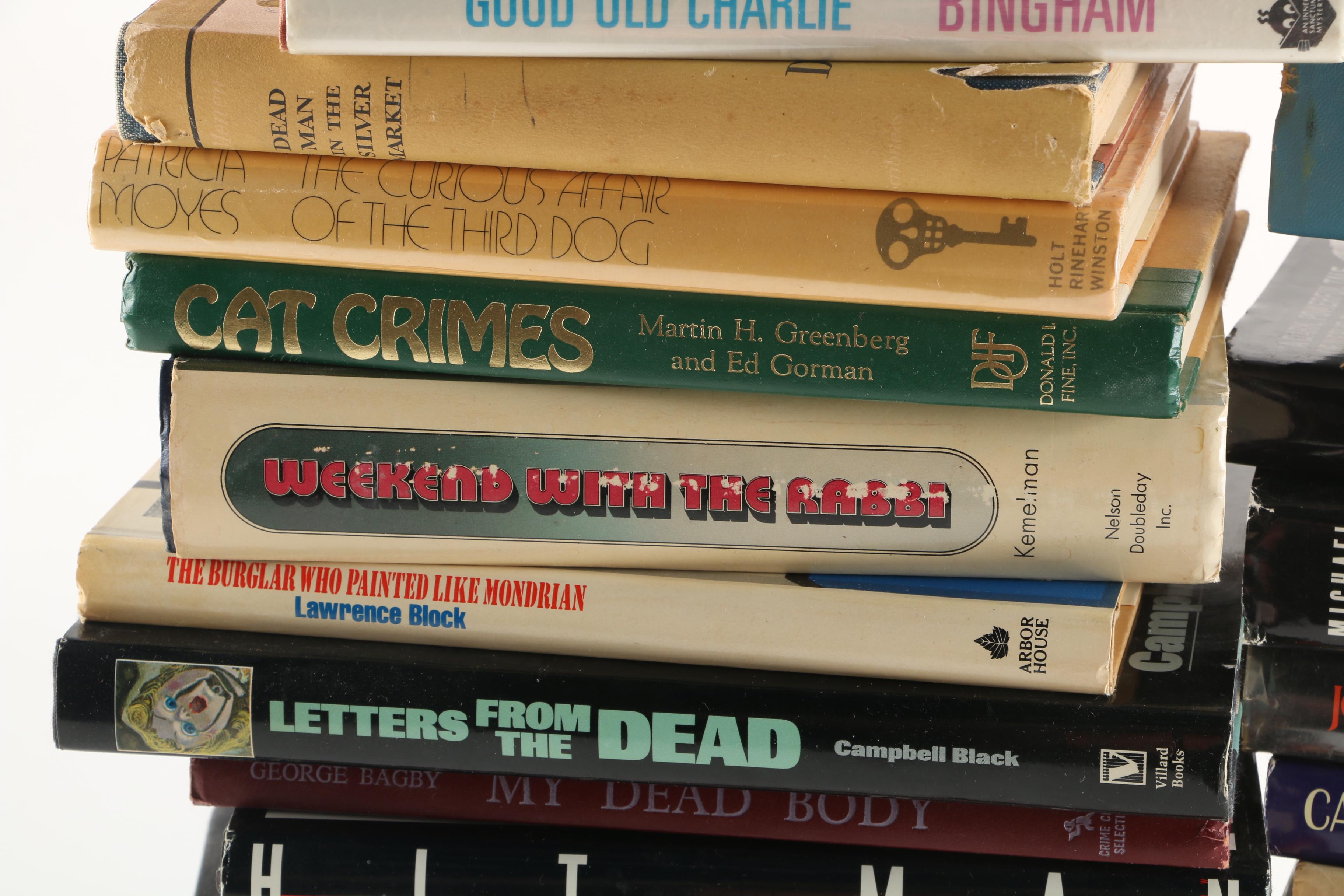 Mystery and Classic Fiction Books Including First Editions