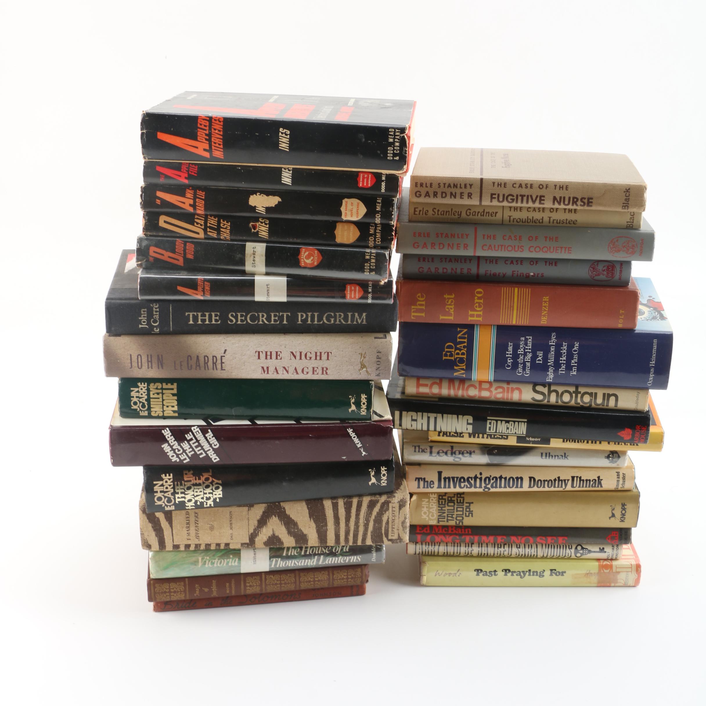 Fiction and Non-Fiction Books featuring John le Carré and Michael Innes