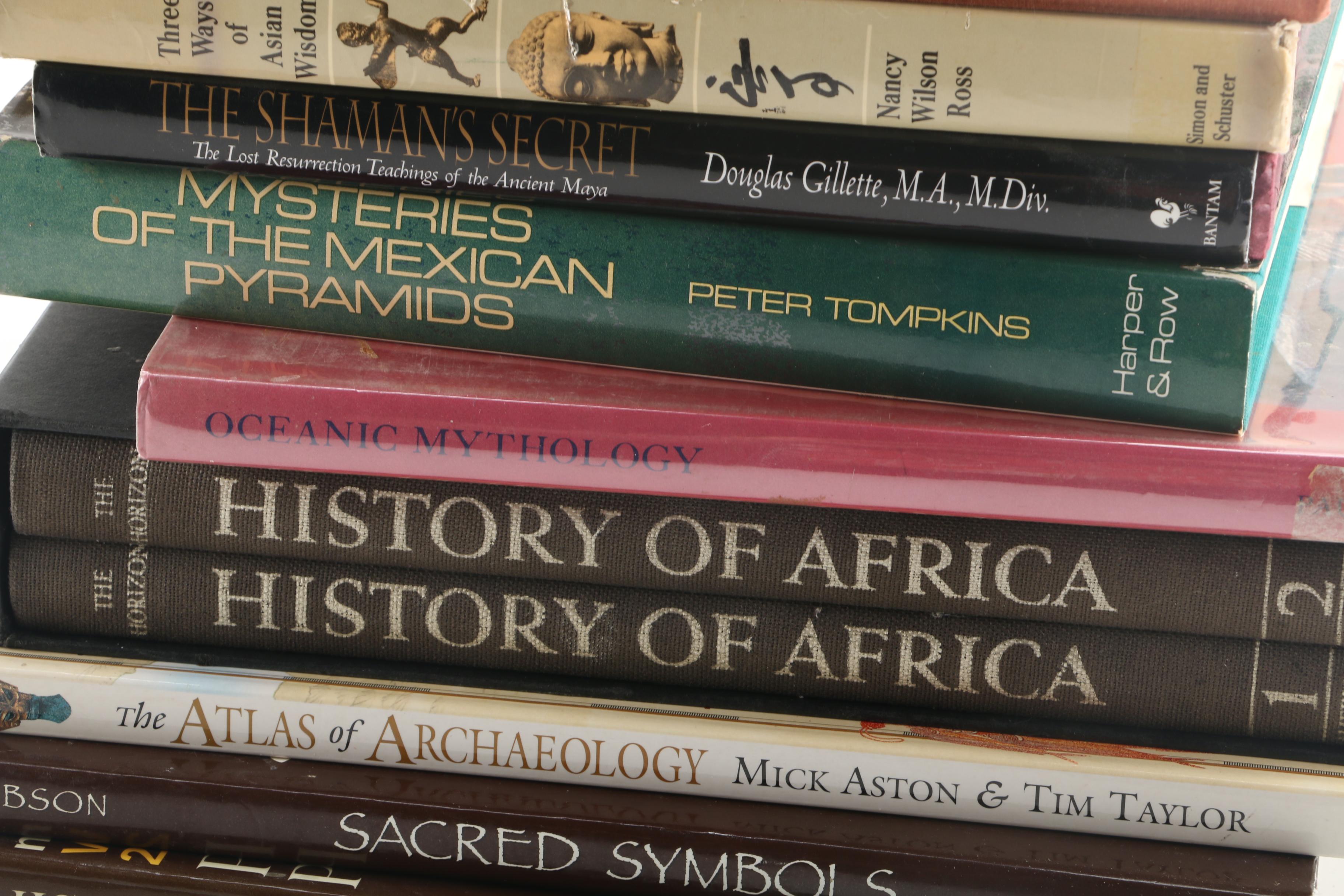 Anthropology and History Books
