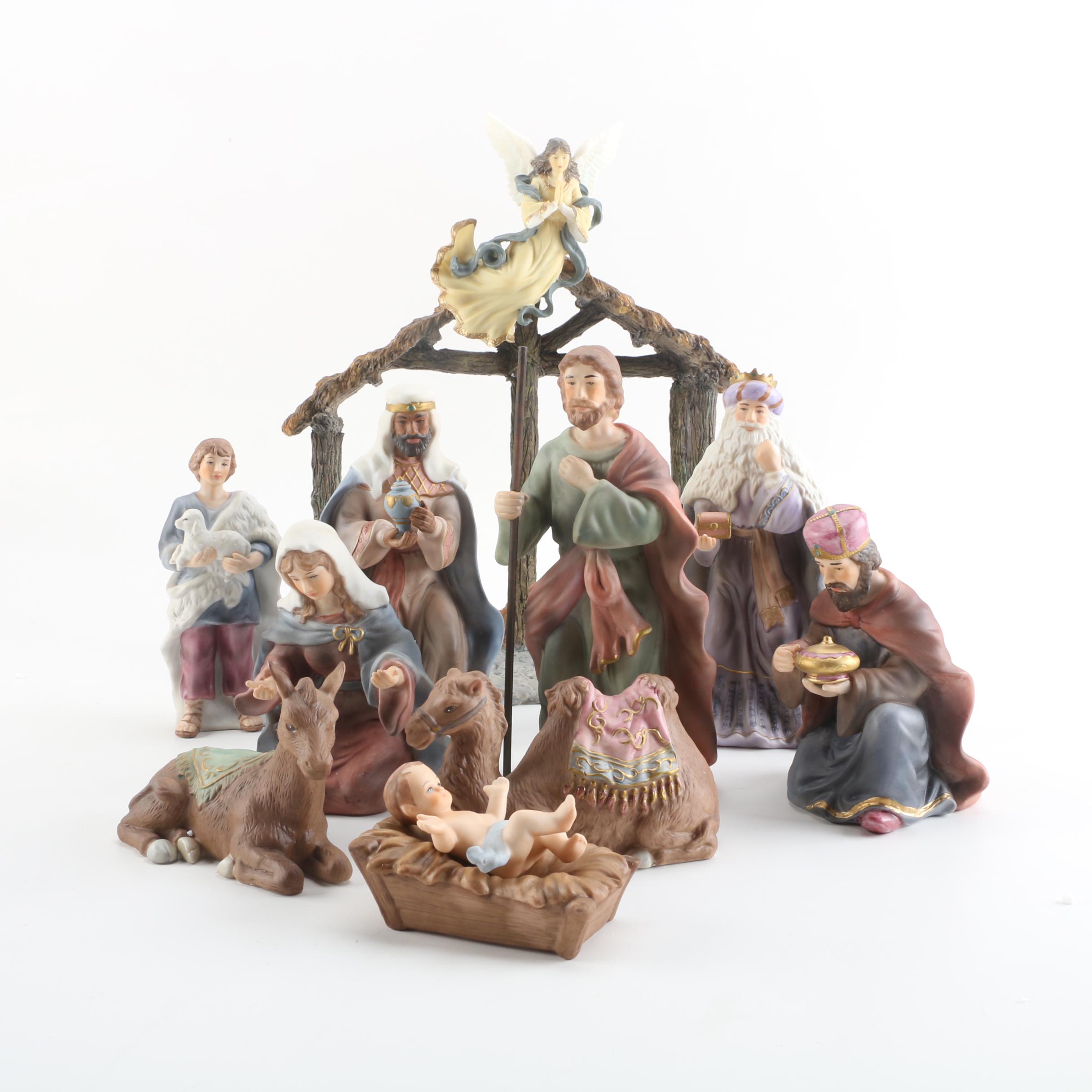 2005 Royal Doulton Porcelain "Classic Nativity" Set