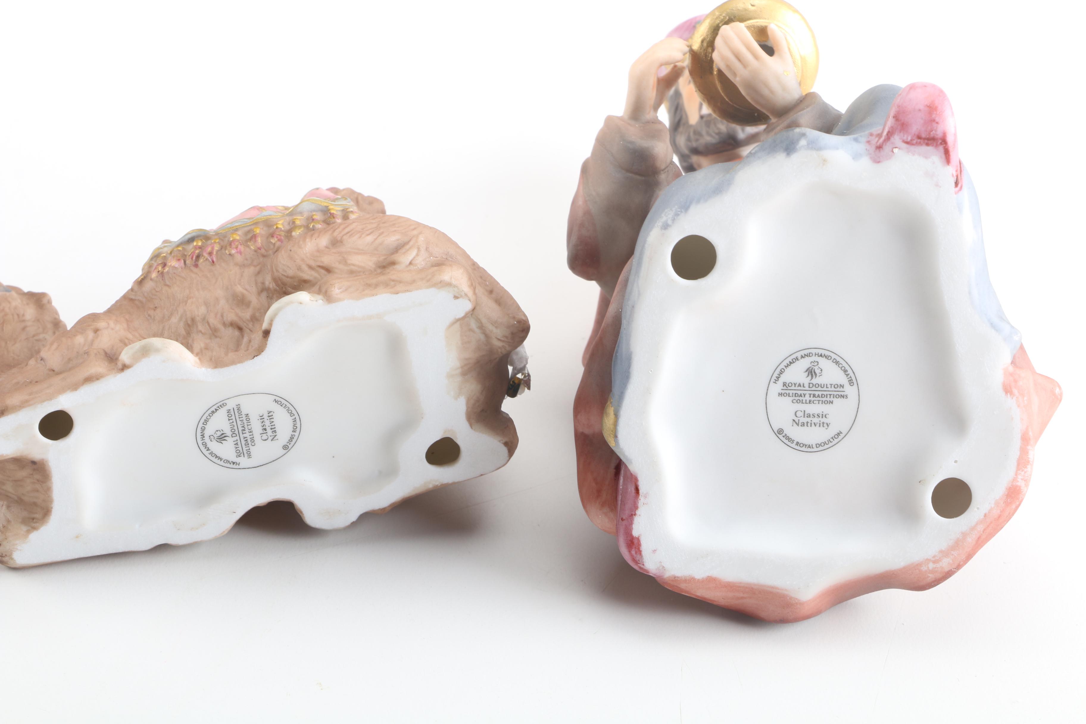 2005 Royal Doulton Porcelain "Classic Nativity" Set