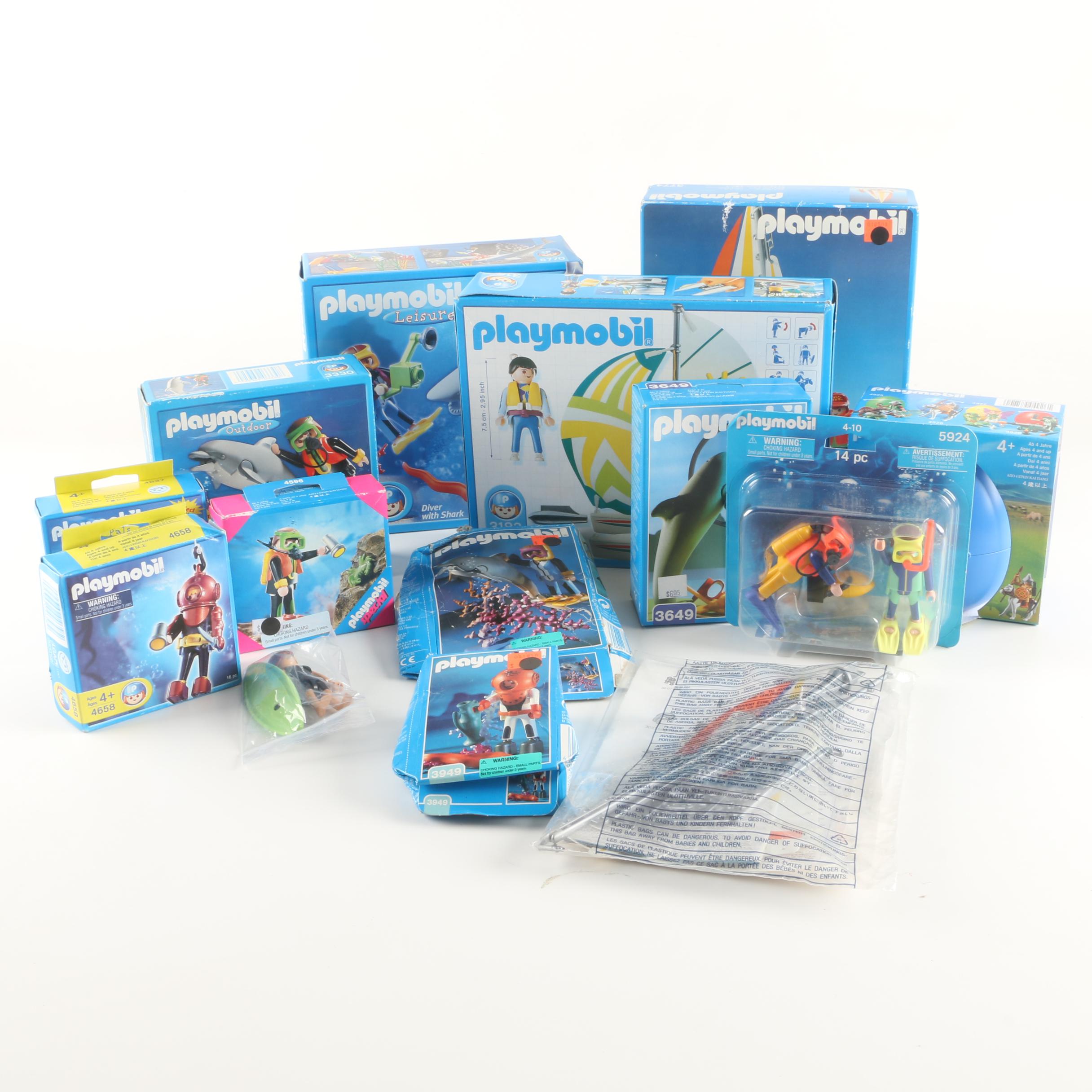Playmobil Aquatic and Deep Sea Play Sets