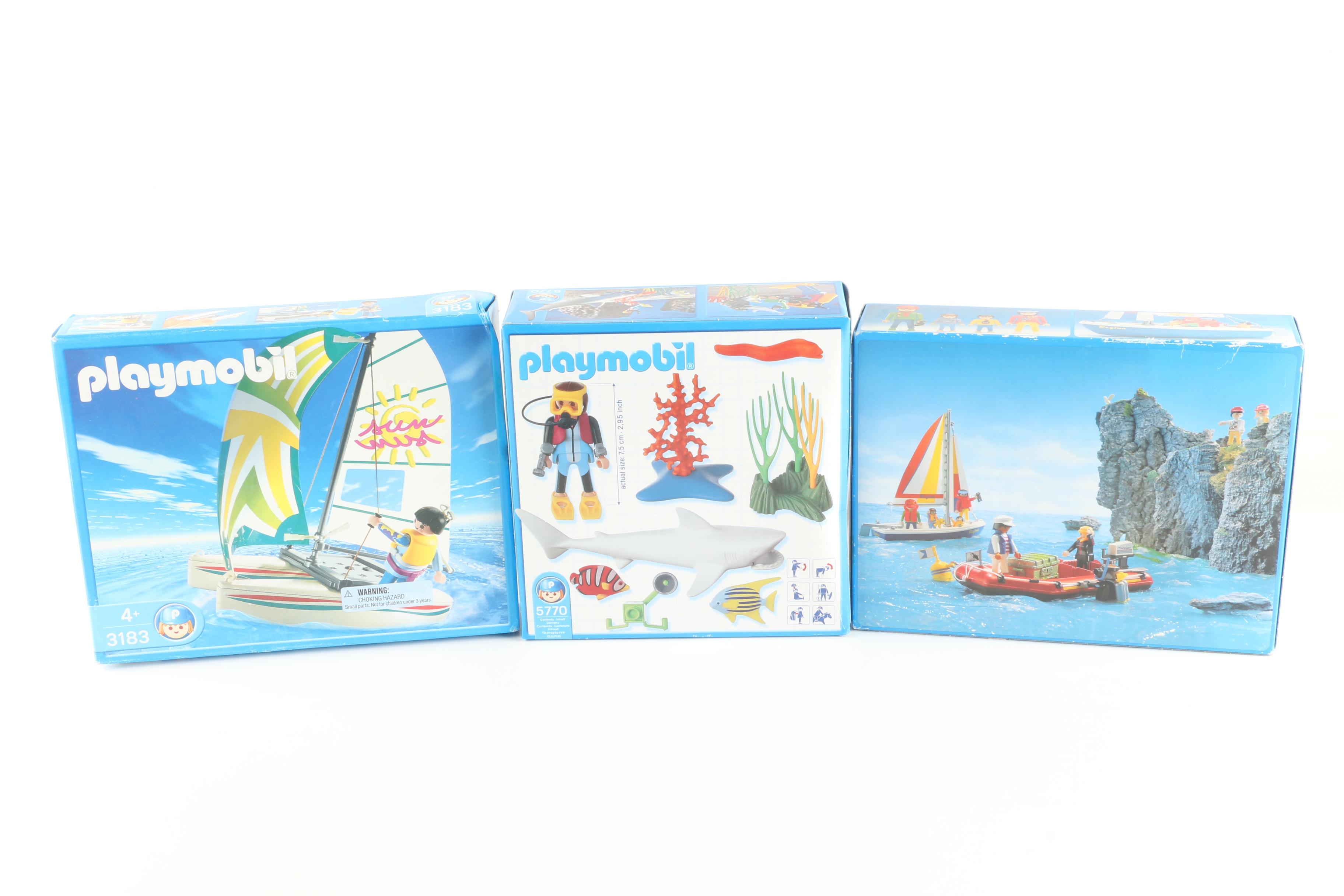Playmobil Aquatic and Deep Sea Play Sets