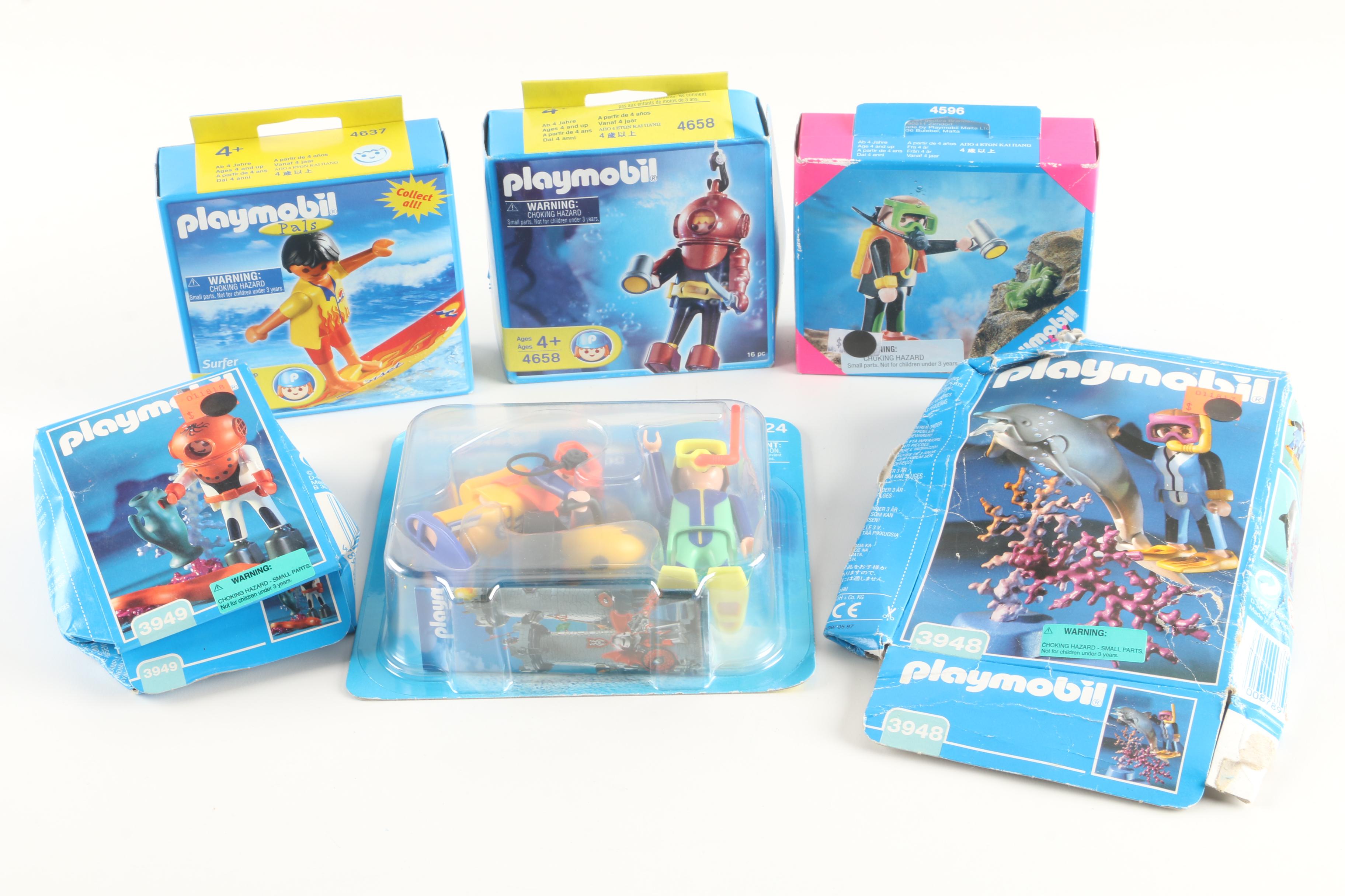Playmobil Aquatic and Deep Sea Play Sets