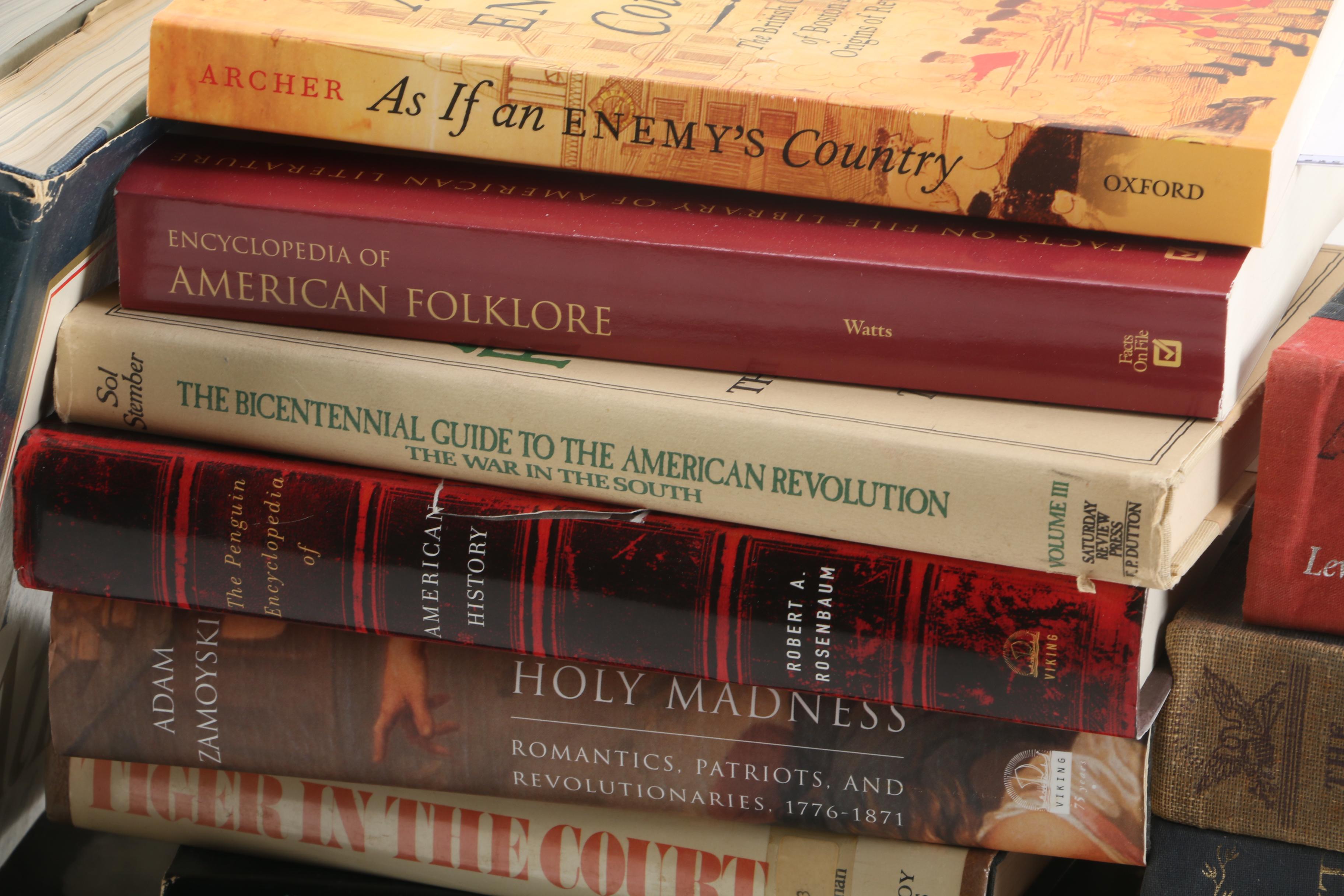American History and Historical Fiction Books