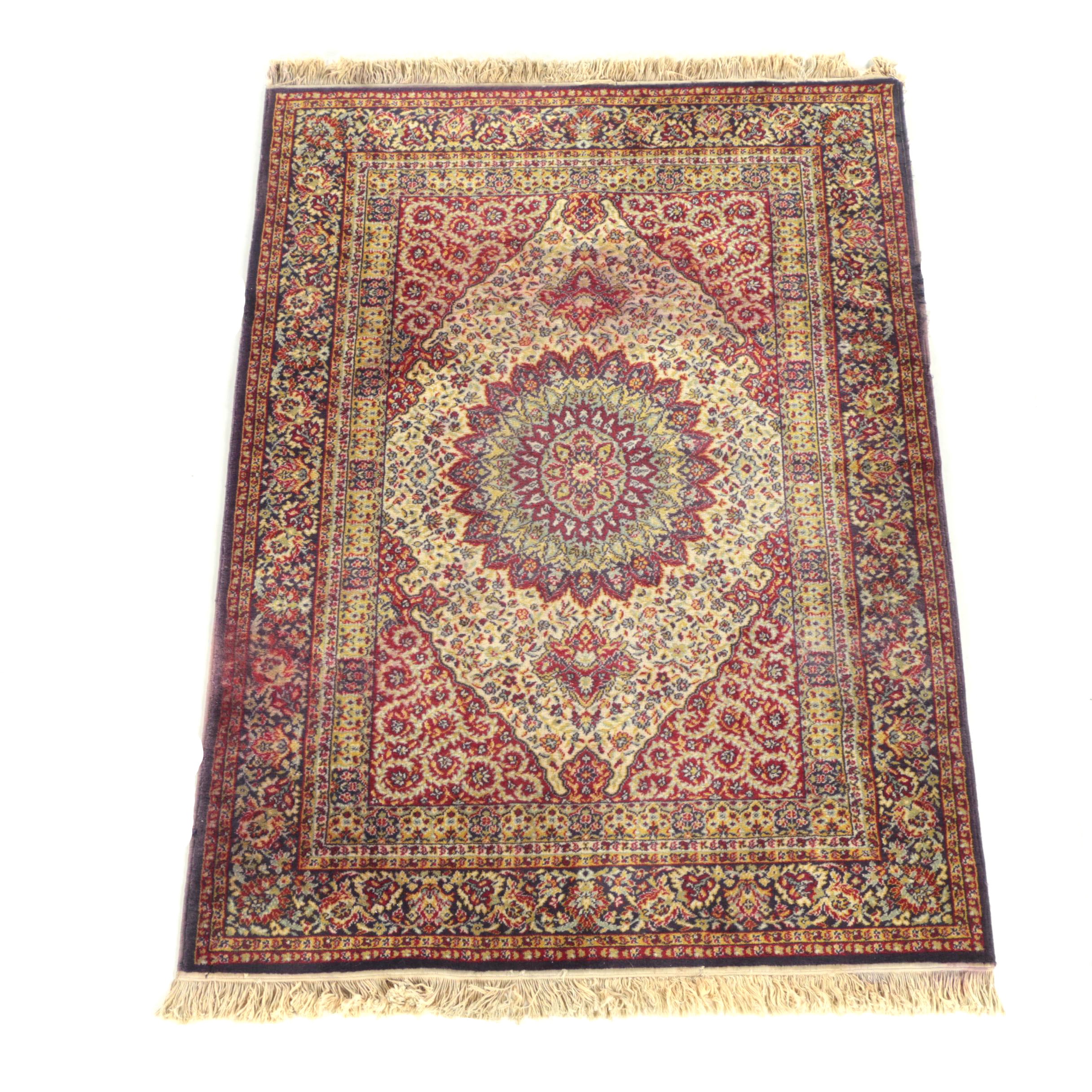 Power-Loomed Persian-Style Wool Area Rug