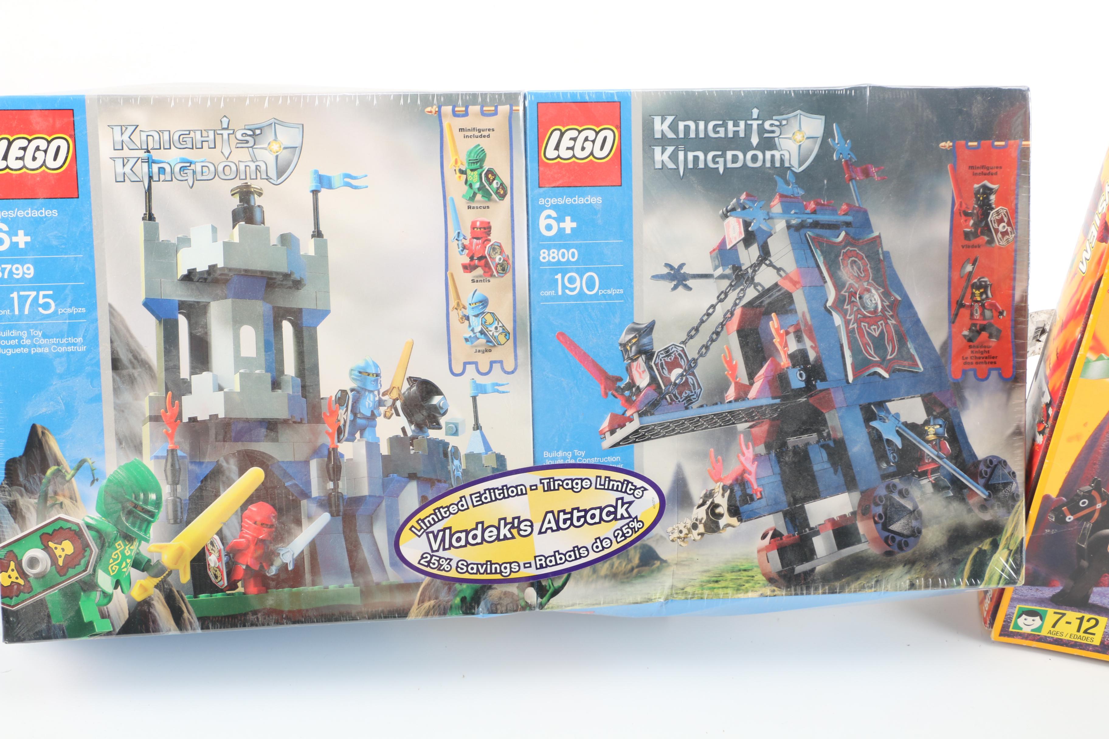 LEGO Sets Including Knights' Kingdom and Fright Knights