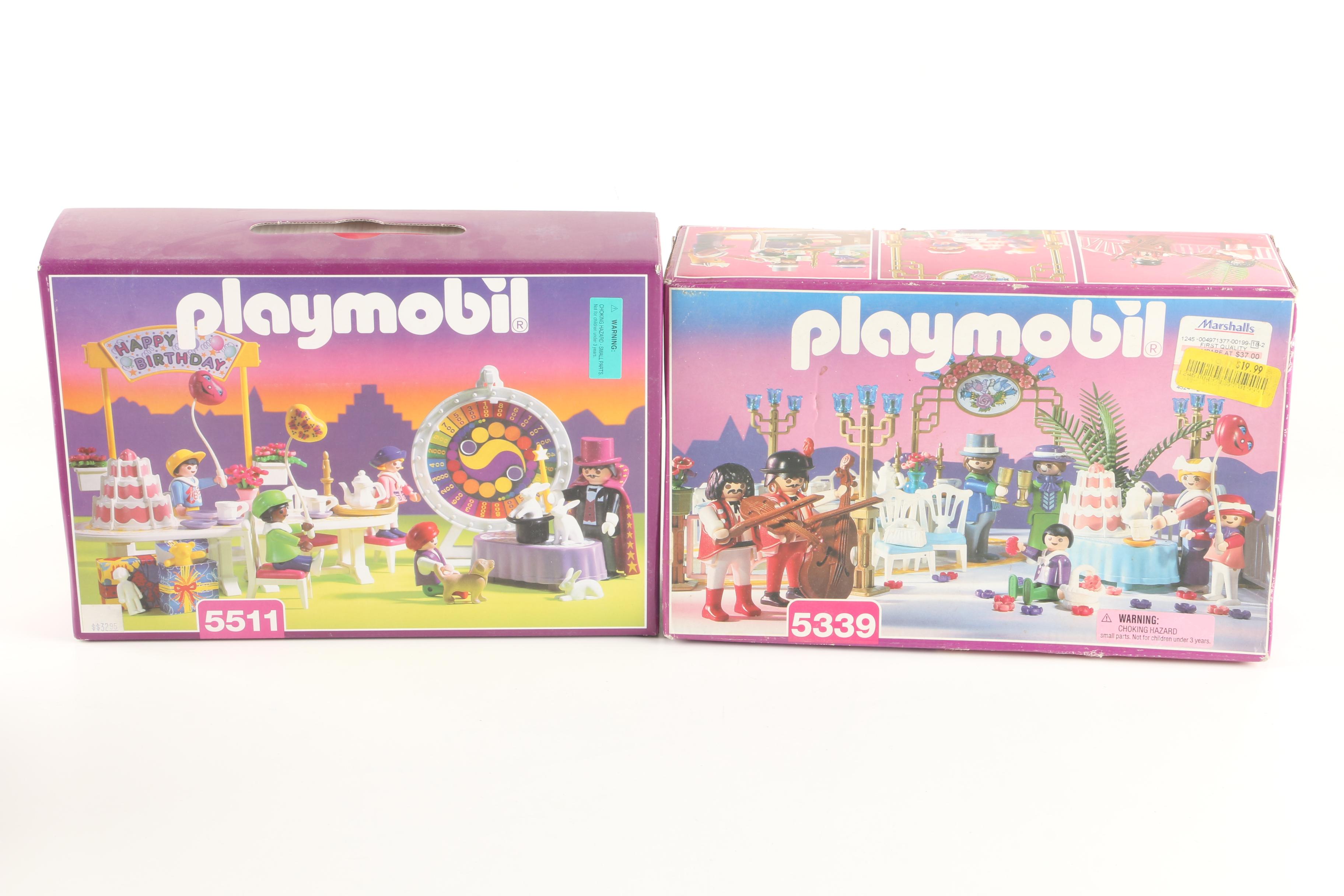 Playmobil "Victorian Mansion" Themed Play Sets Including "Wedding Reception"