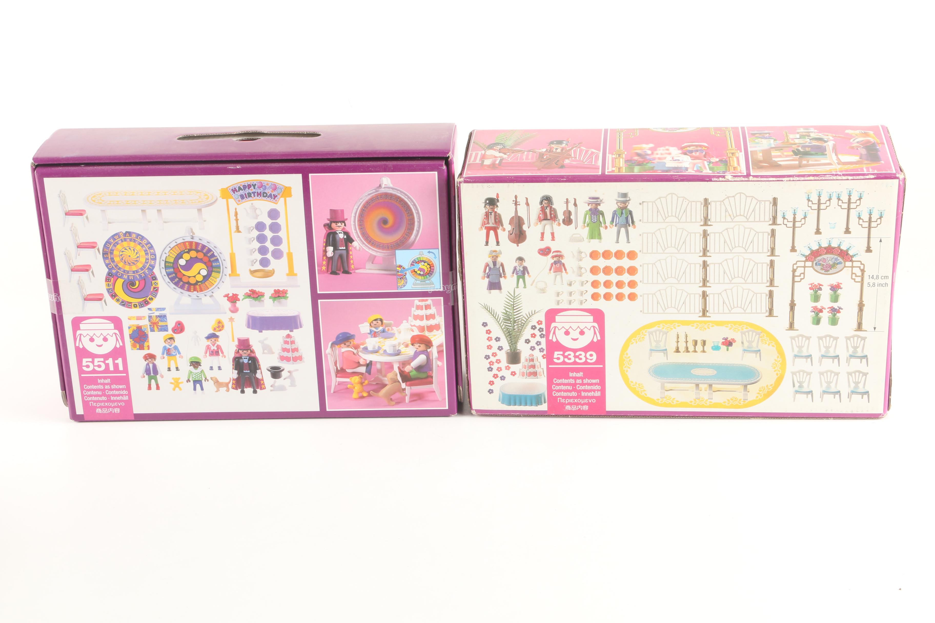 Playmobil "Victorian Mansion" Themed Play Sets Including "Wedding Reception"