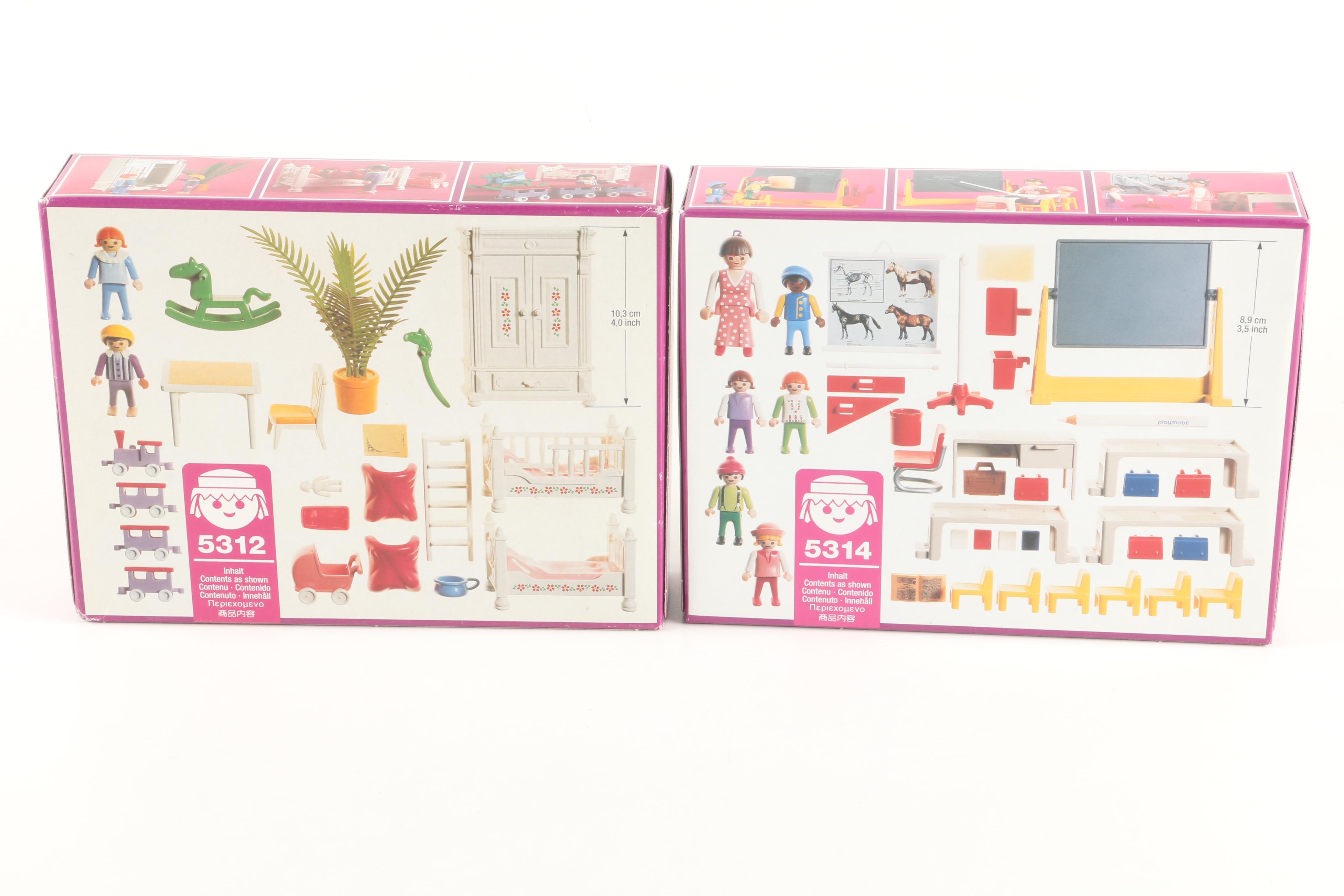 Playmobil "Victorian Mansion" Themed Play Sets Including "Wedding Reception"