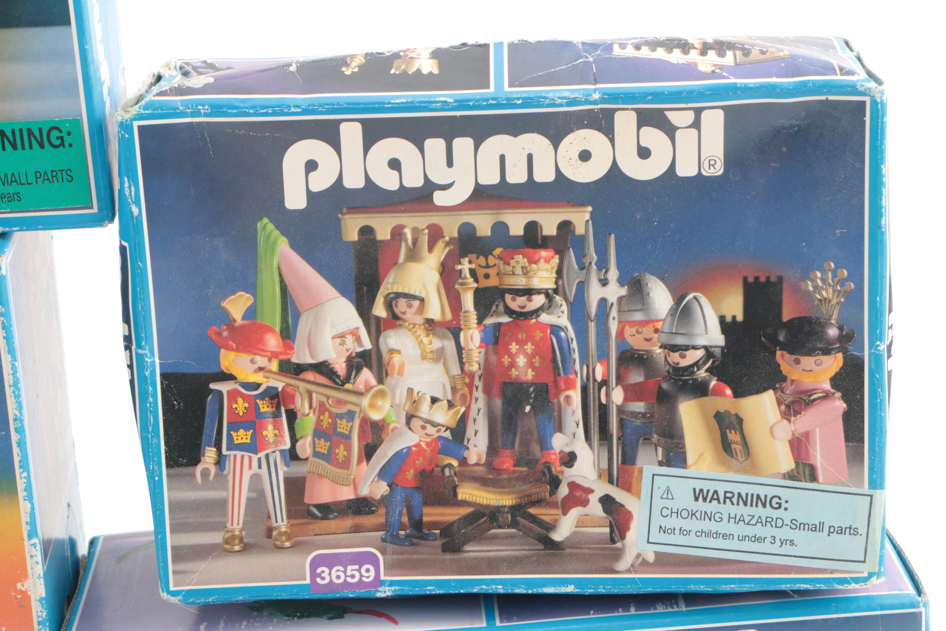 Playmobile Medieval Sets Including "Merry Men's Feast"
