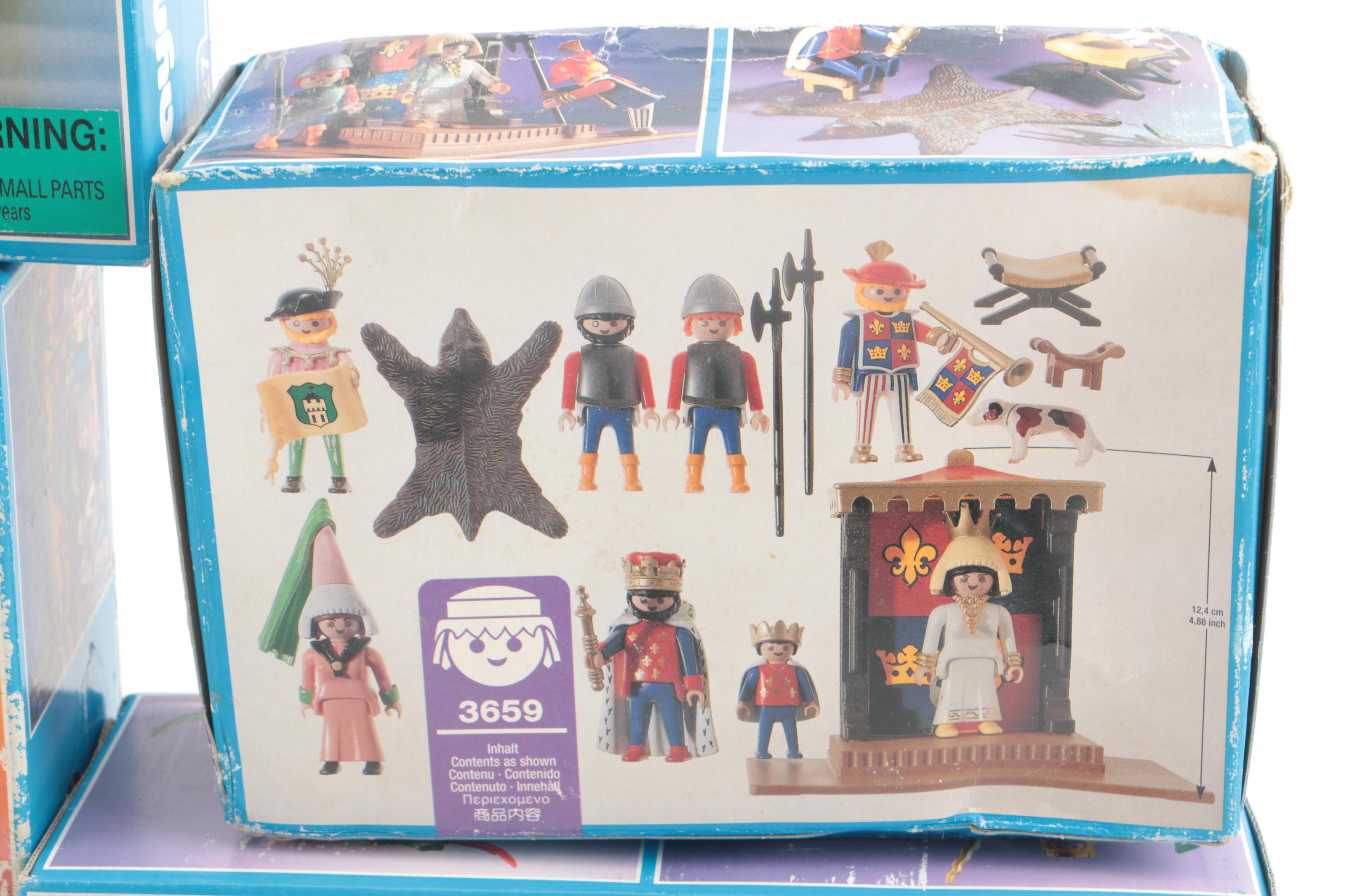 Playmobile Medieval Sets Including "Merry Men's Feast"