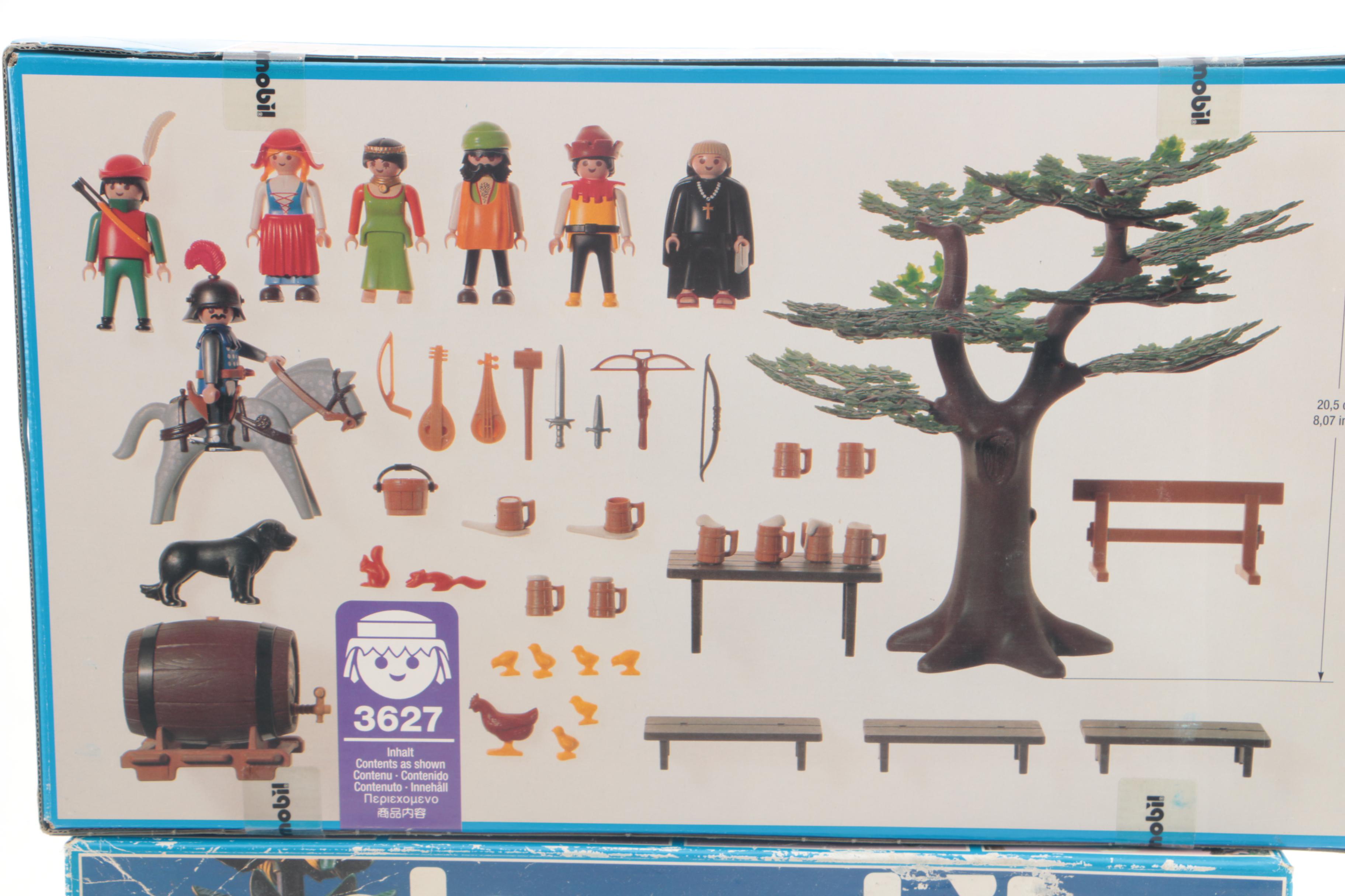Playmobile Medieval Sets Including "Merry Men's Feast"