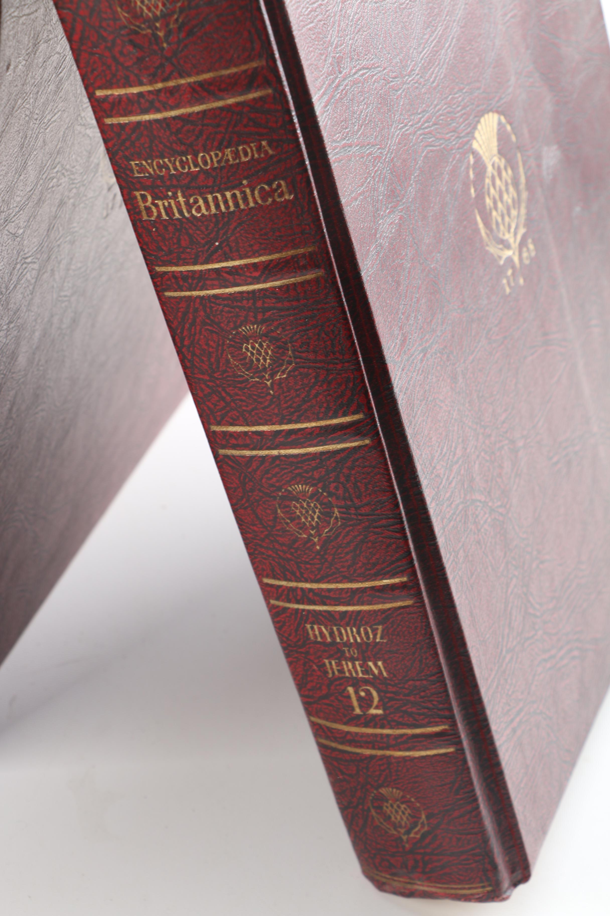 1960s Twenty-Seven Volumes of "Encyclopædia Britannica World Atlas"