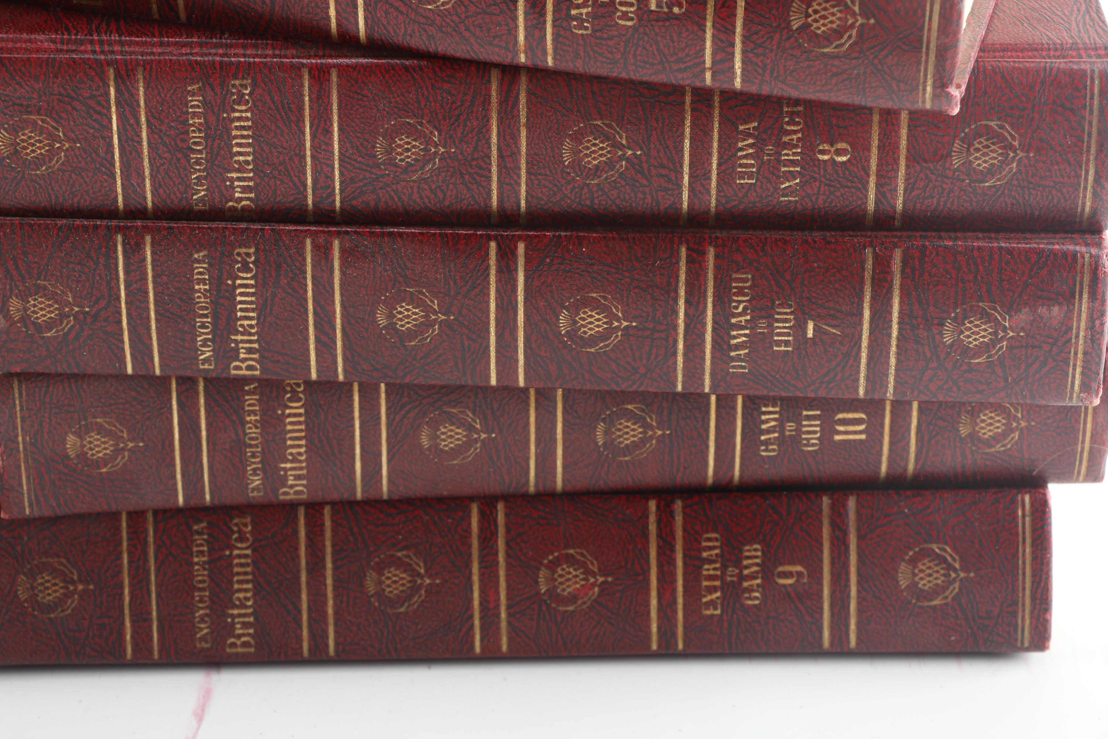 1960s Twenty-Seven Volumes of "Encyclopædia Britannica World Atlas"