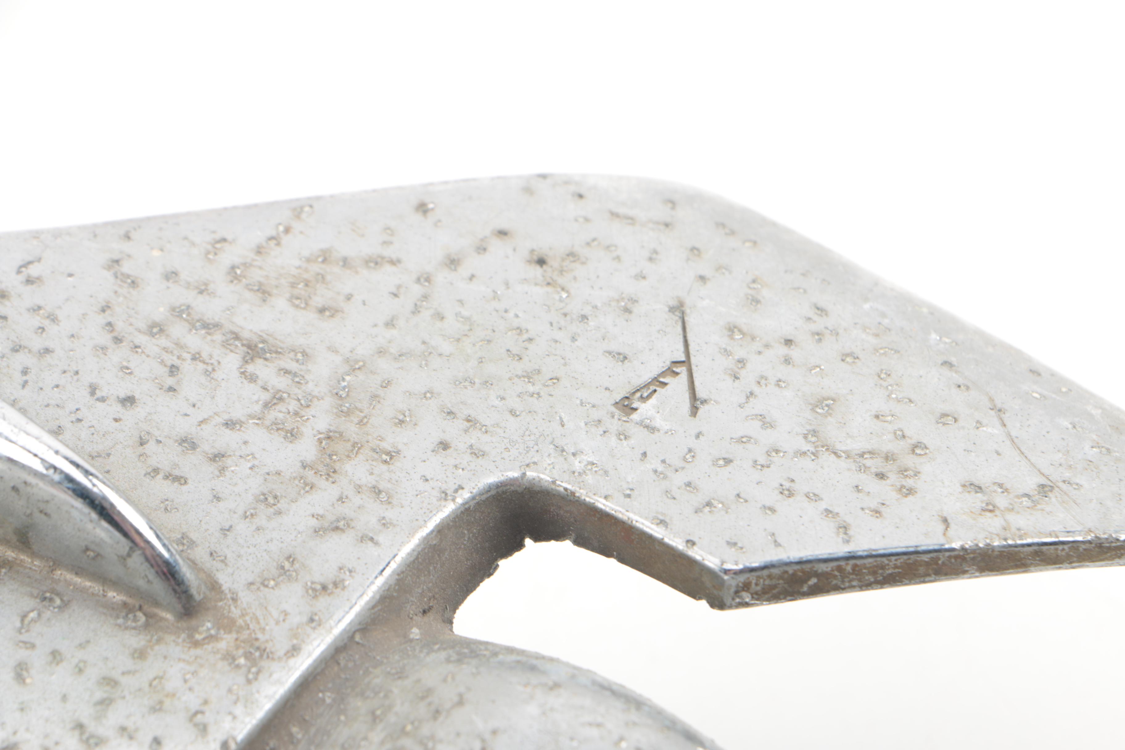 Early 1950s George Petty "Flying Goddess" Chromed Hood Ornament for Nash Motors