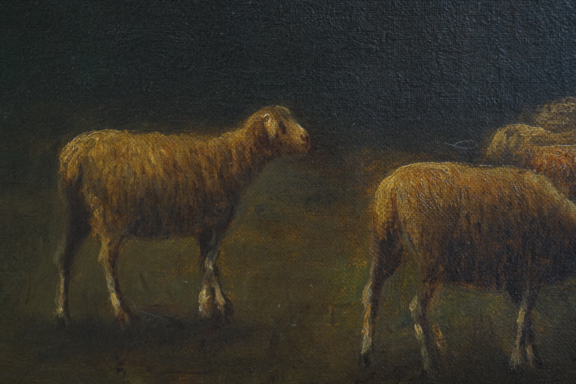 Wesley Elbridge Webber Pastoral Landscape Oil Painting