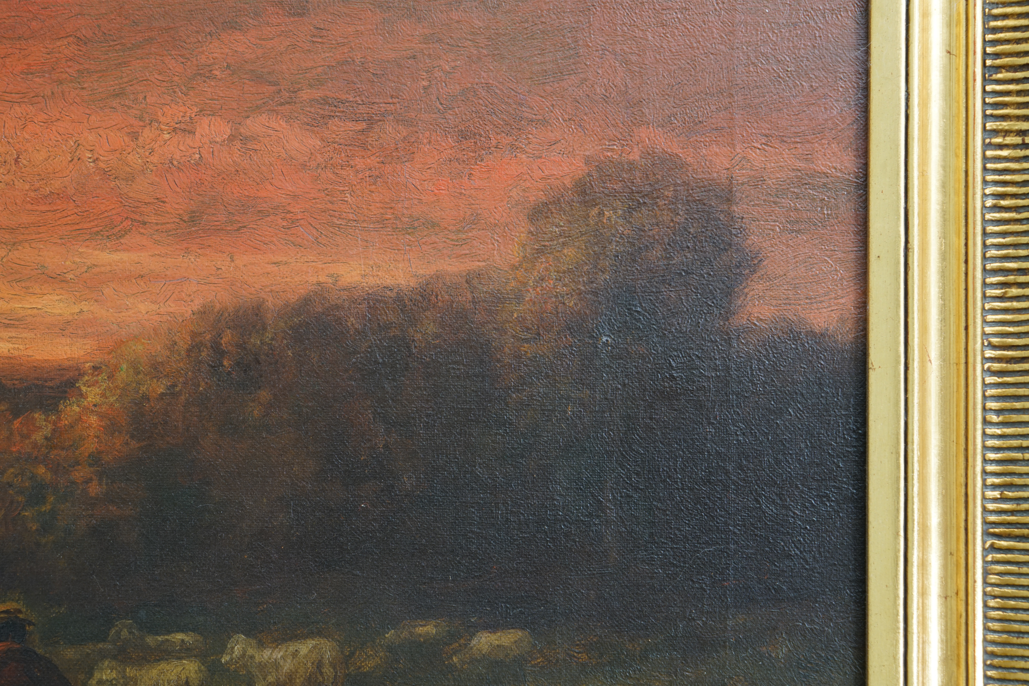 Wesley Elbridge Webber Pastoral Landscape Oil Painting