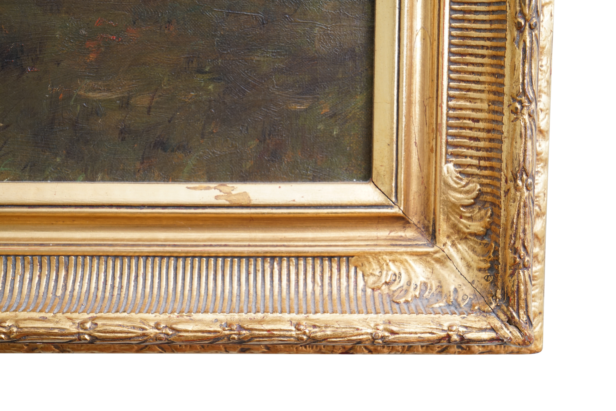 Wesley Elbridge Webber Pastoral Landscape Oil Painting