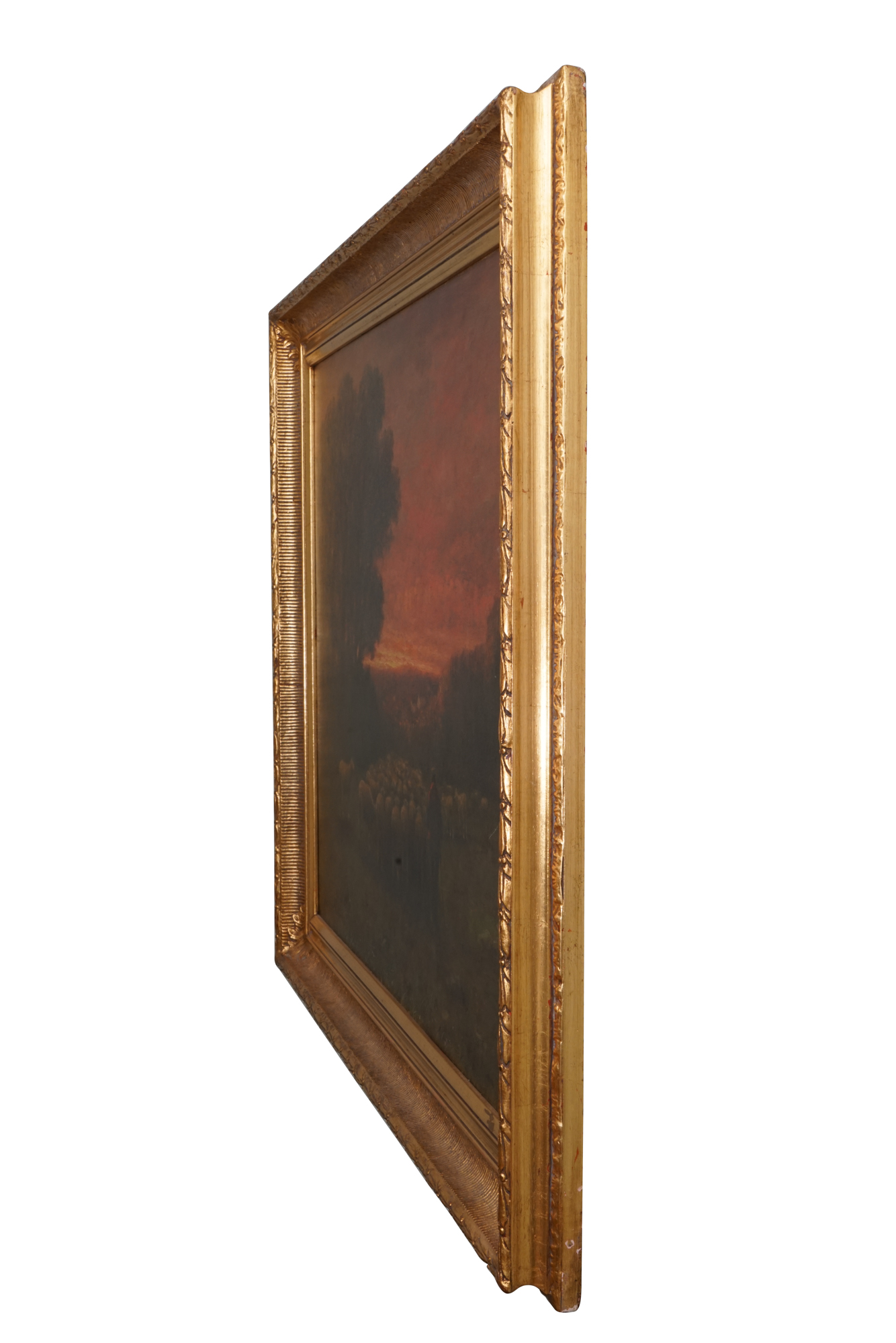 Wesley Elbridge Webber Pastoral Landscape Oil Painting