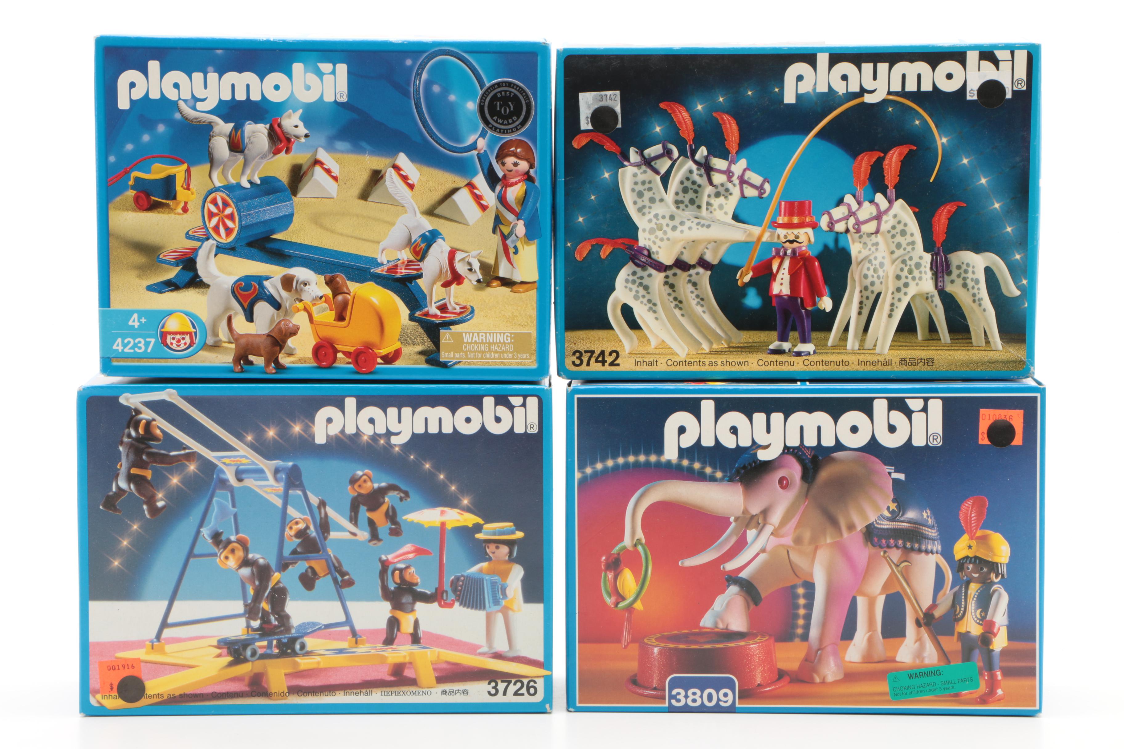 Playmobil Circus Themed Boxed Play Sets