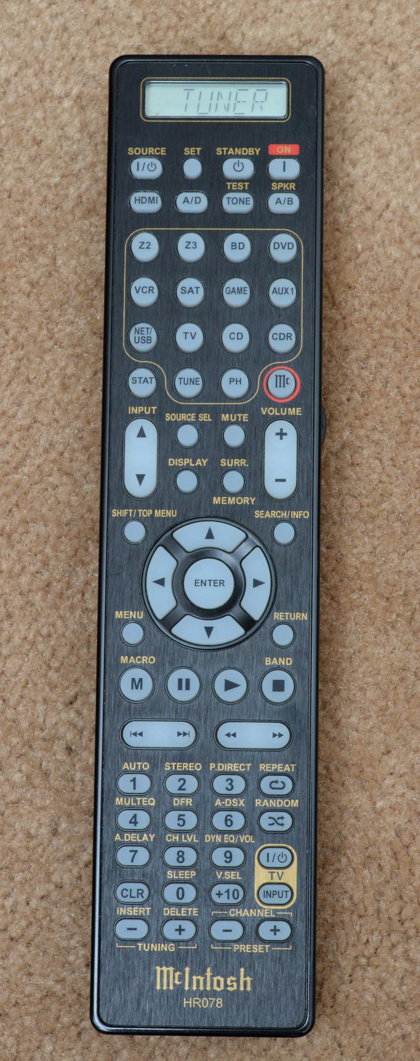 McIntosh Laboratory MX121 A/V Control Center