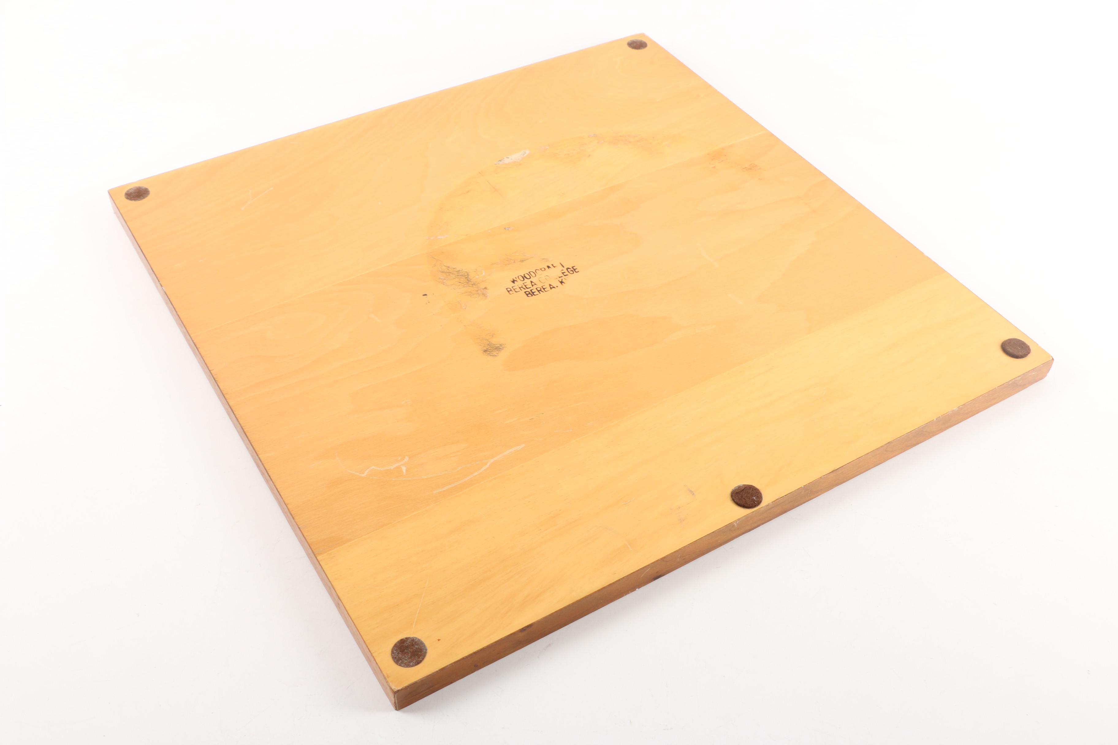 Berea College Woodcraft Handmade Chess Set