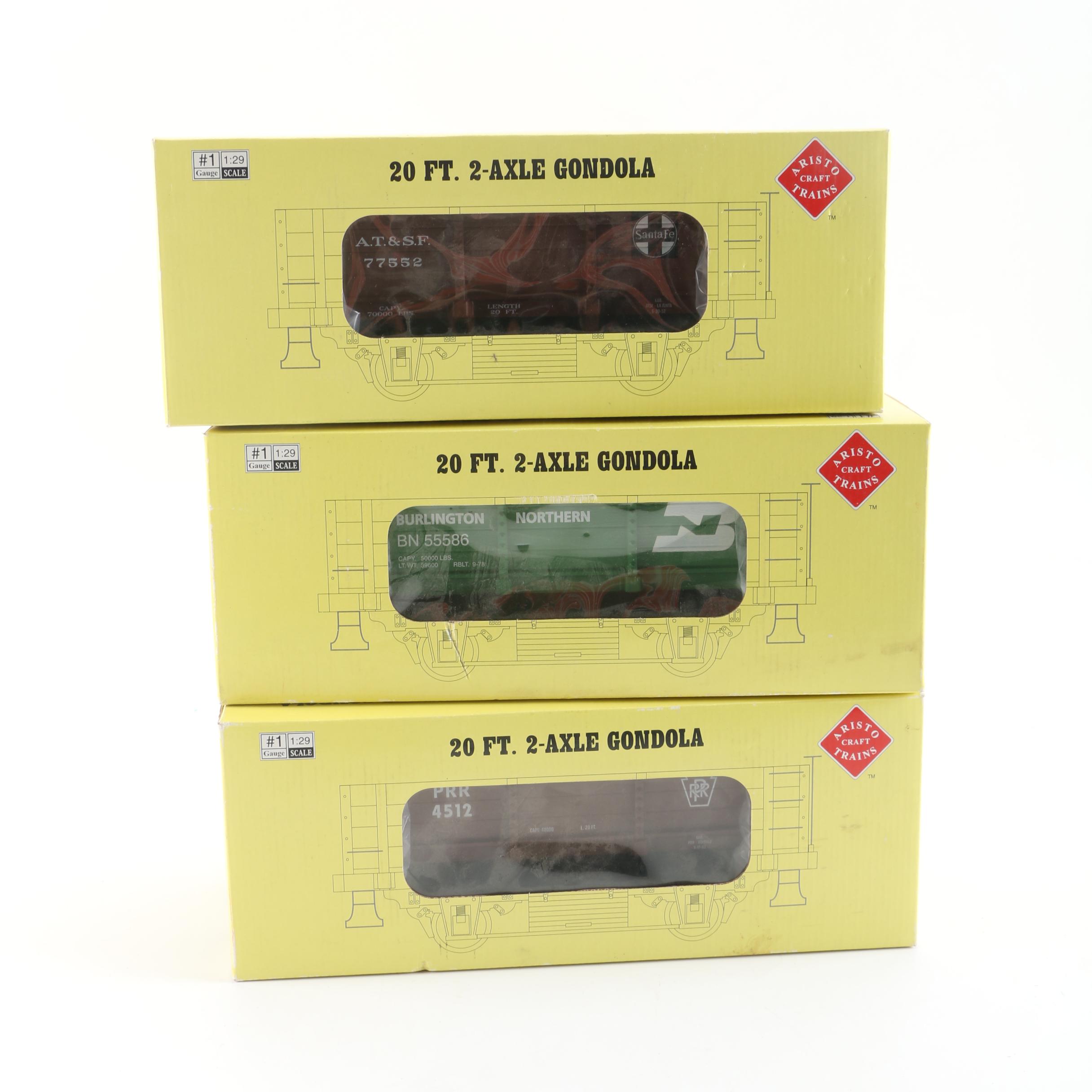 Aristo Craft Trains Gondola Train Cars