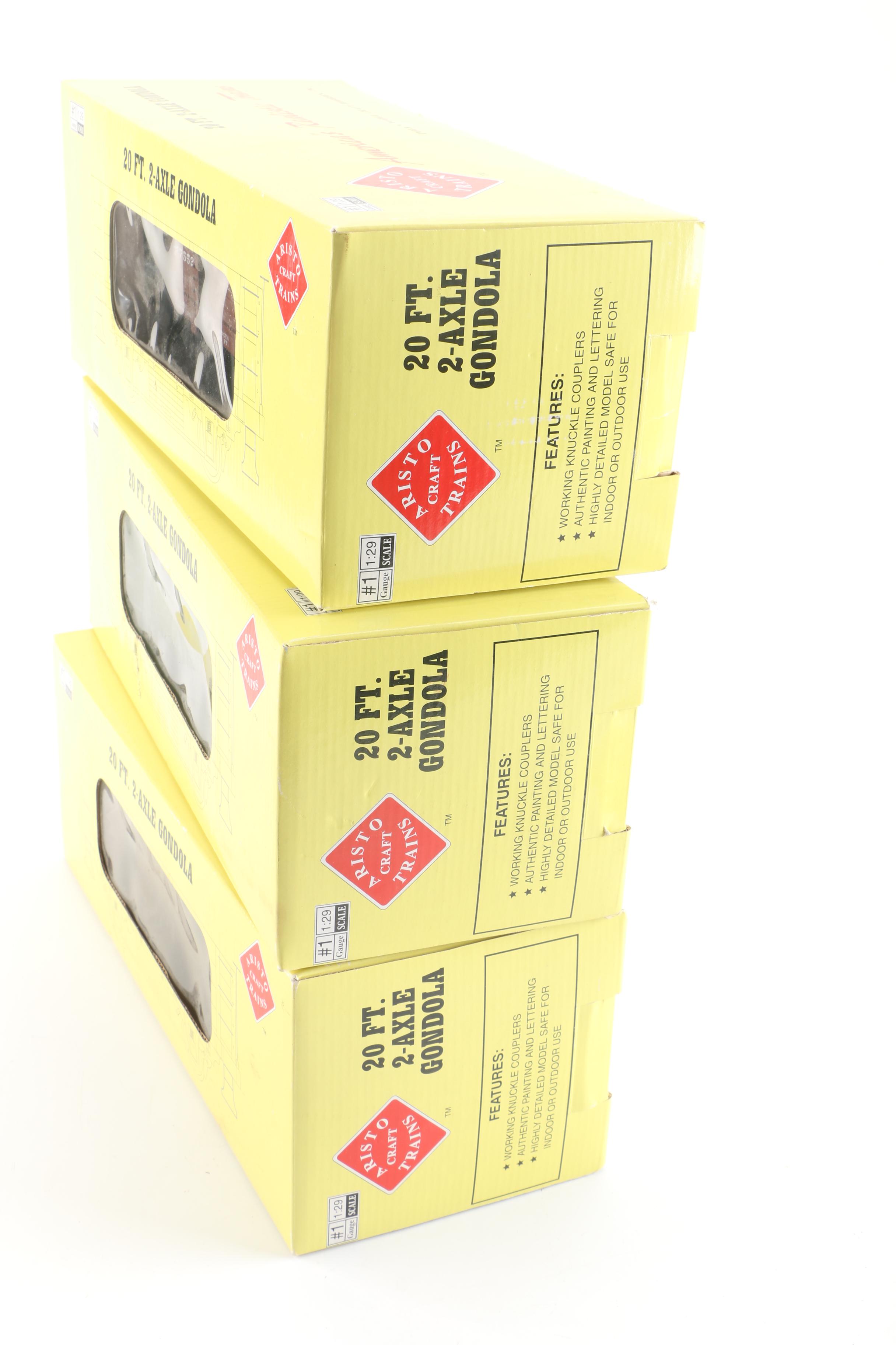 Aristo Craft Trains Gondola Train Cars