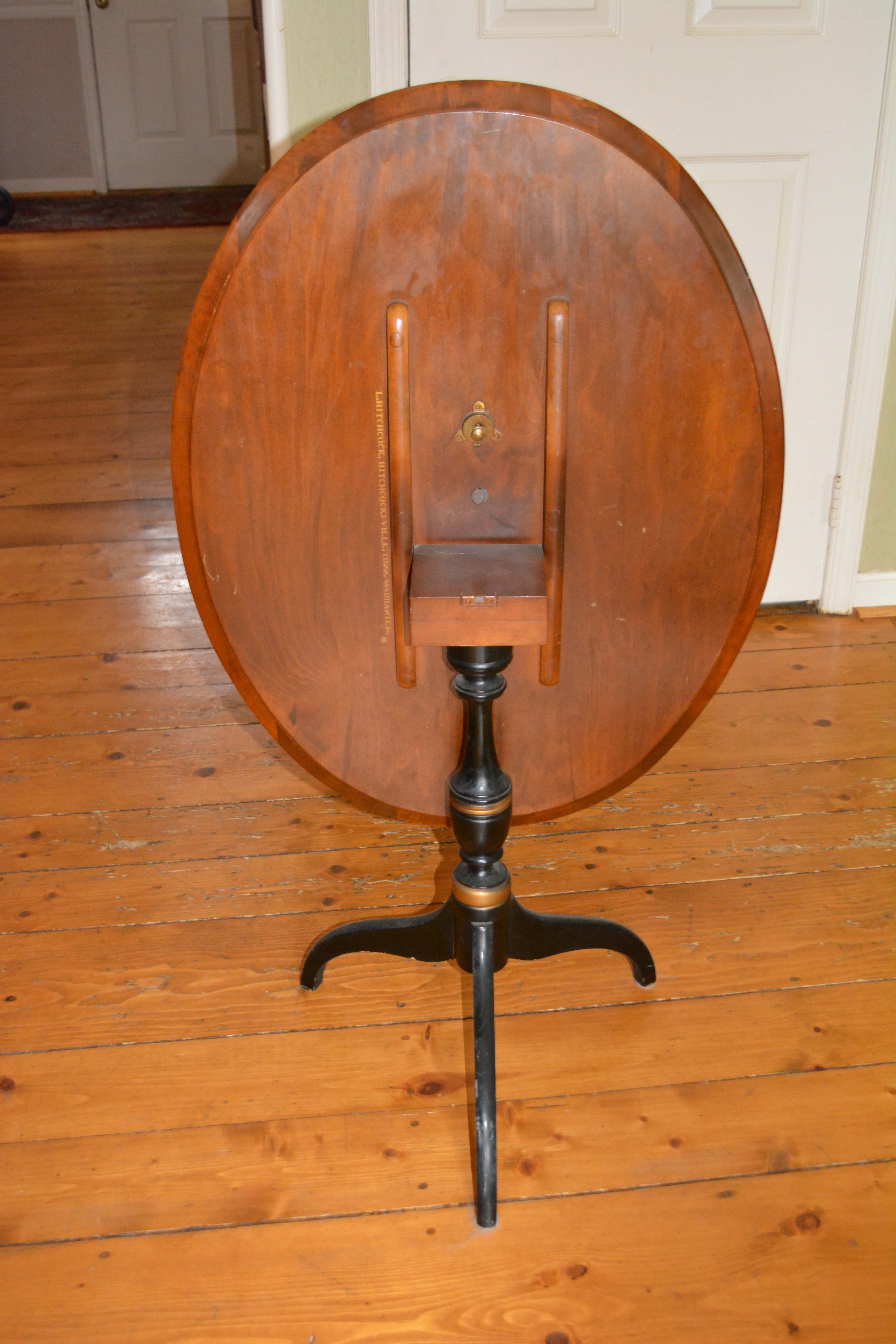 Federal Style Tilt-Top Table by Hitchcock