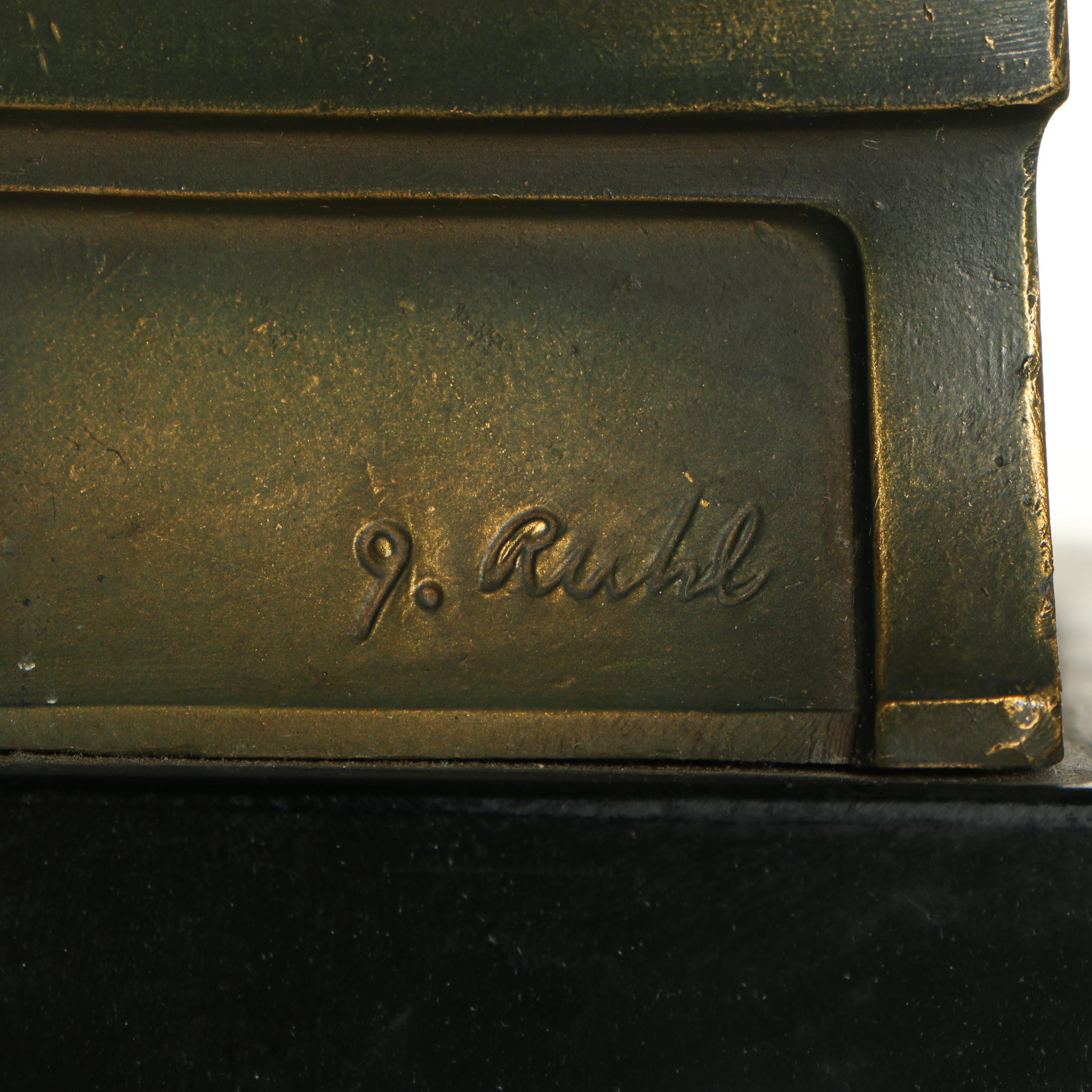 Vintage John Ruhl Bookends