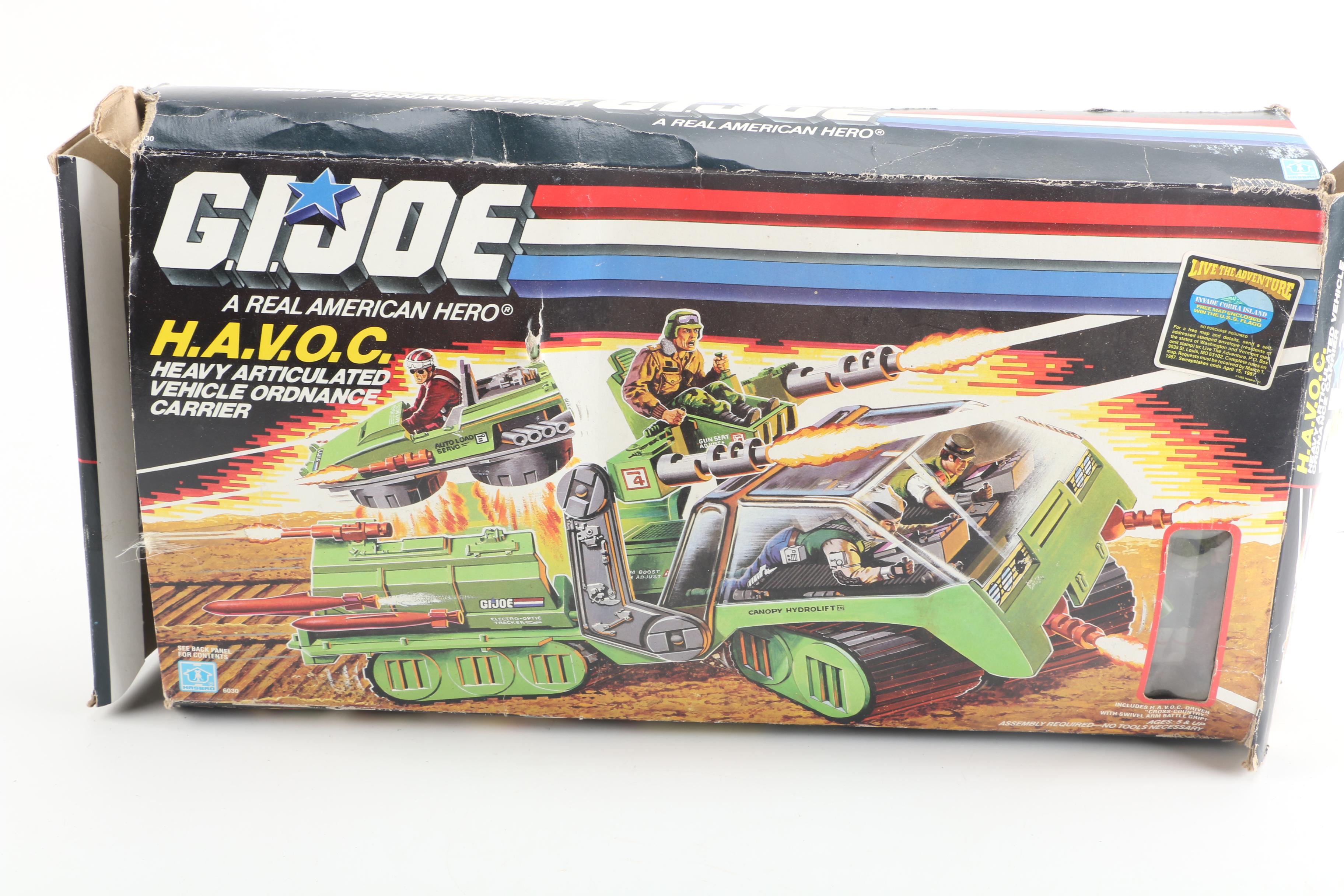 GI Joe Vehicles Including H.A.V.O.C.