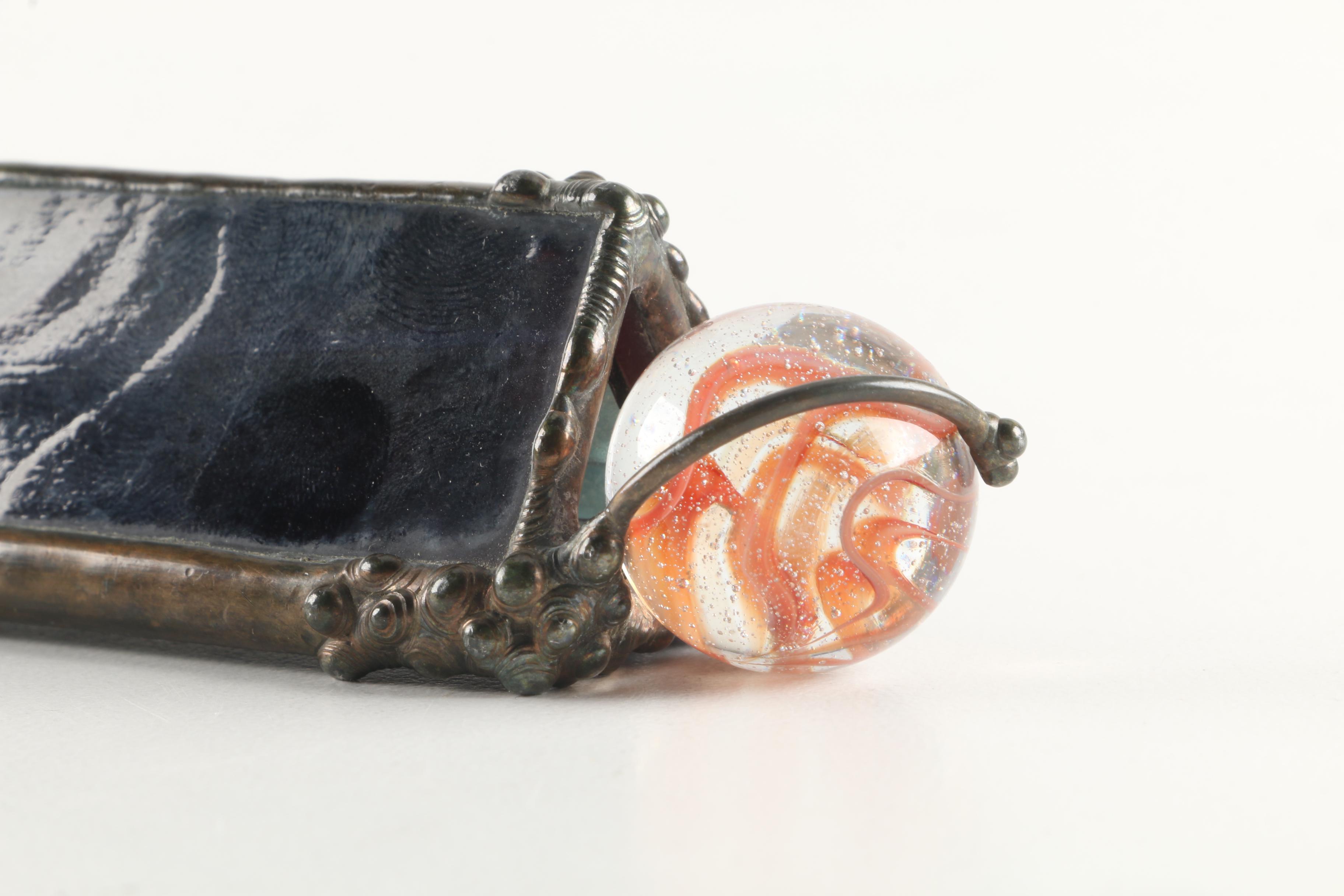 Handcrafted Kaleidoscopes Featuring Slag Glass and Glass Marbles