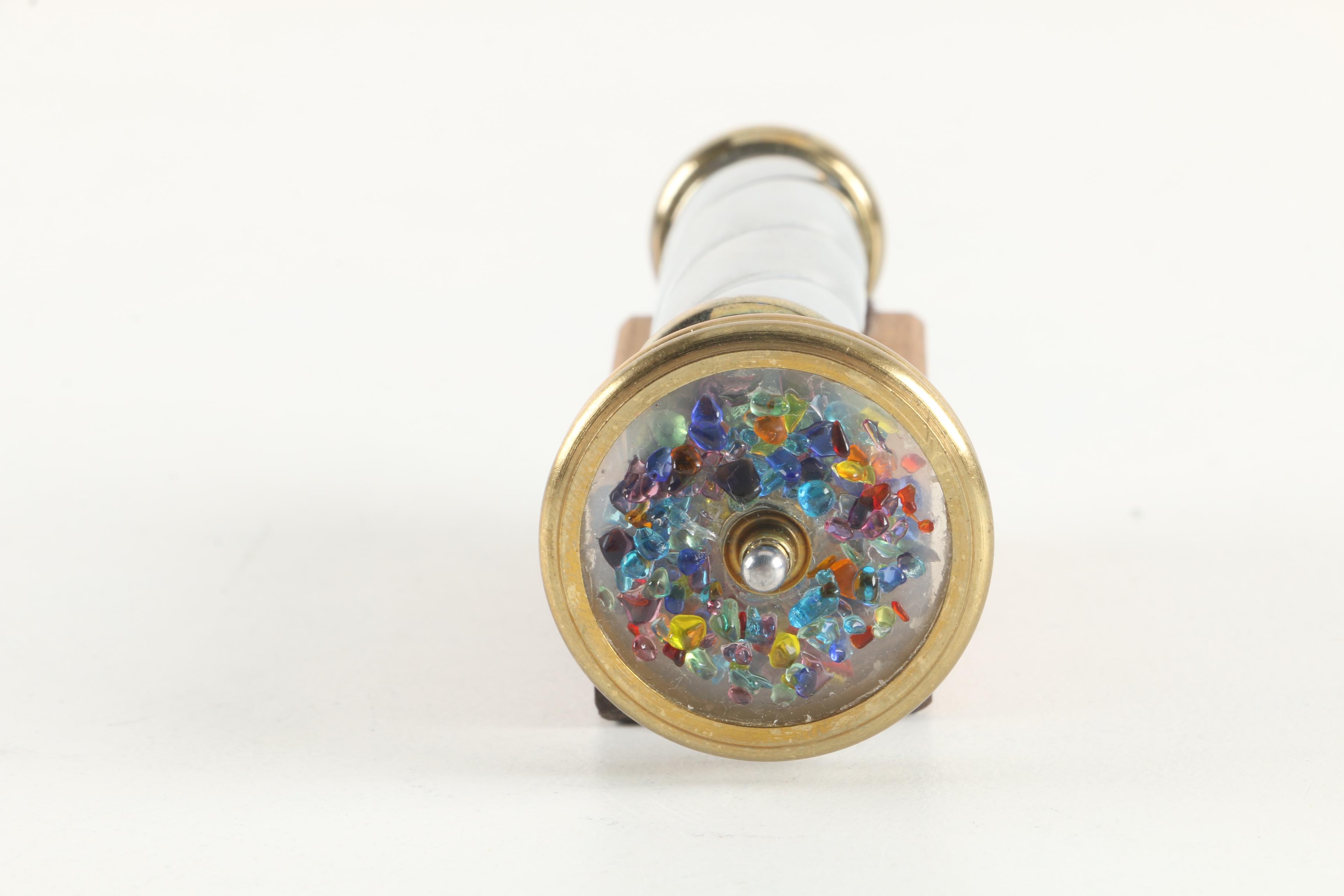 Handcrafted Kaleidoscopes Featuring Slag Glass and Glass Marbles